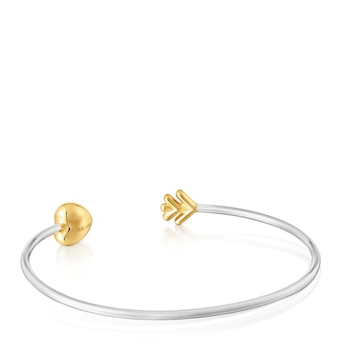 Bracciale rigido bicolore TOUS Flechazo