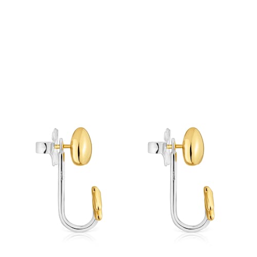 Two-tone Earrings TOUS Flechazo