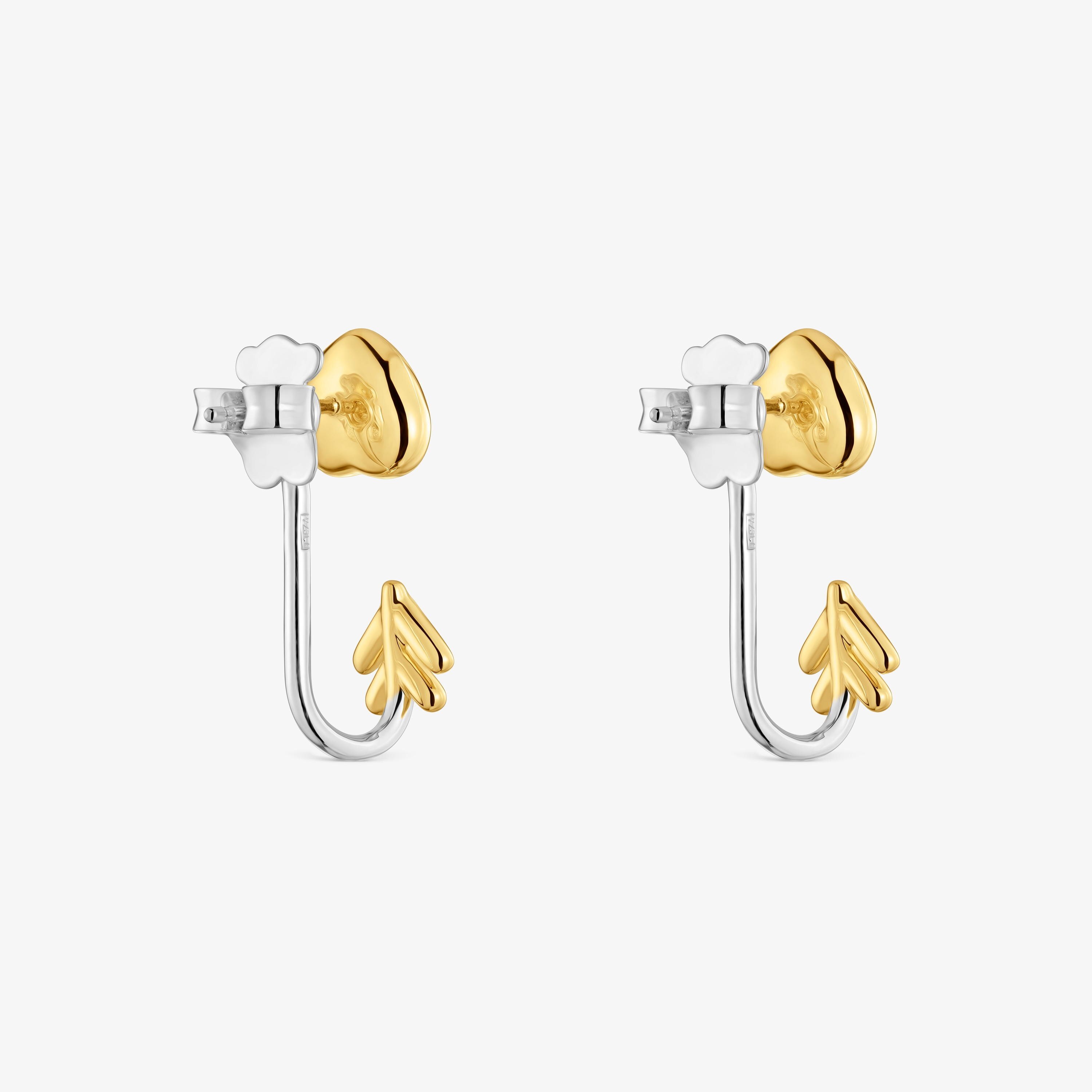 Two-tone Earrings TOUS Flechazo