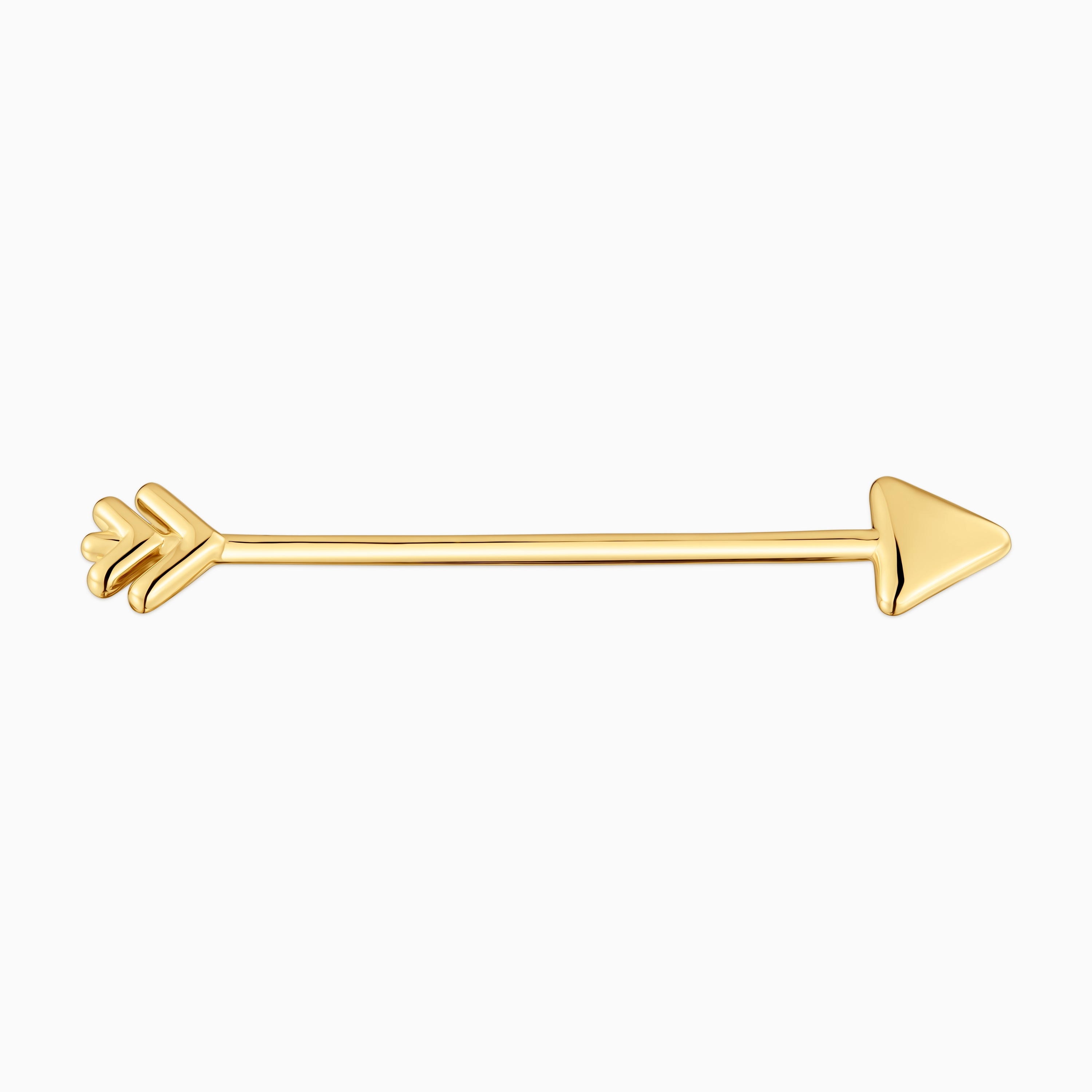 Brooch with 18K gold vermeil TOUS Flechazo