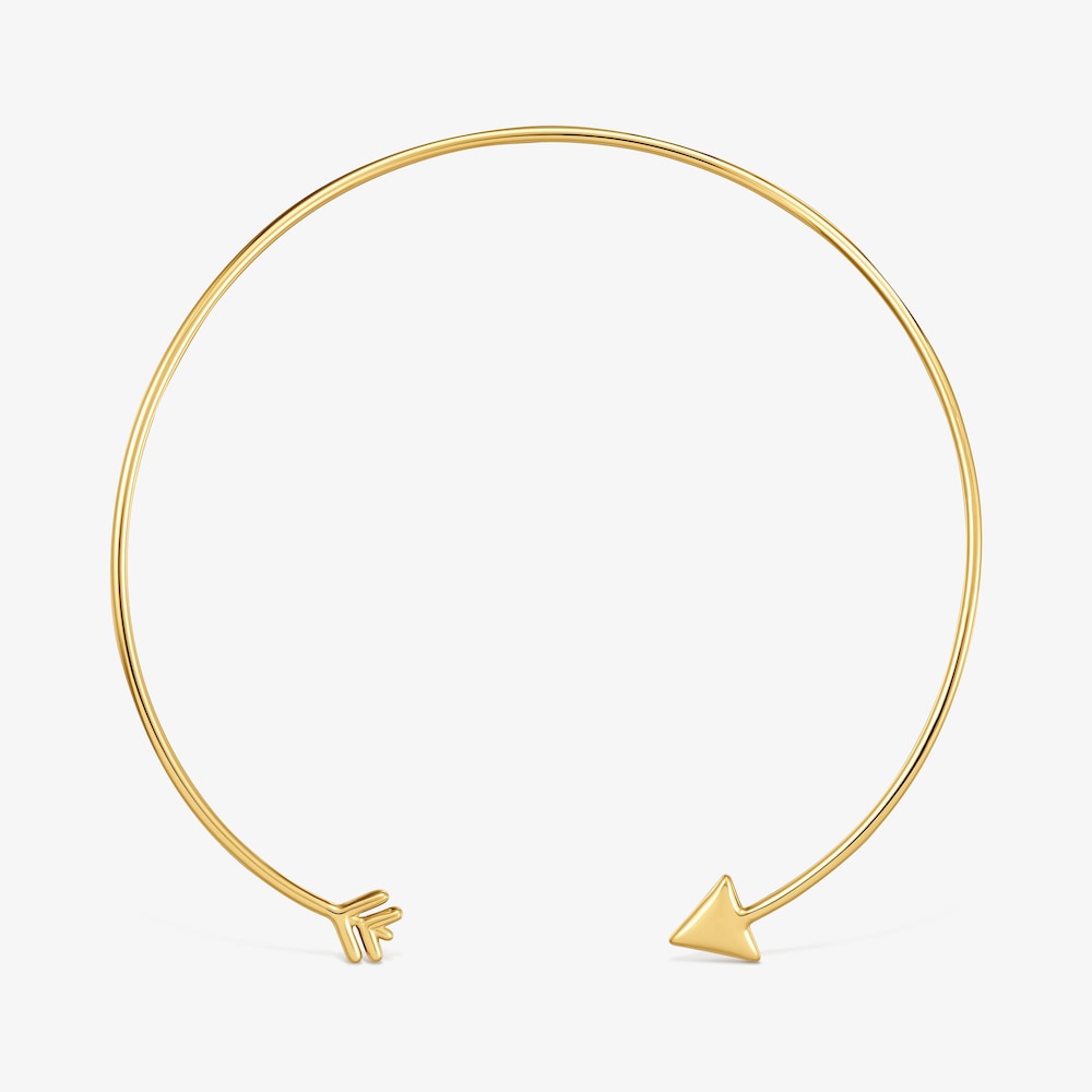 Priliehav&yacute; n&aacute;hrdeln&iacute;k s&nbsp;18&nbsp;kt pozl&aacute;ten&iacute;m na striebre TOUS Flechazo