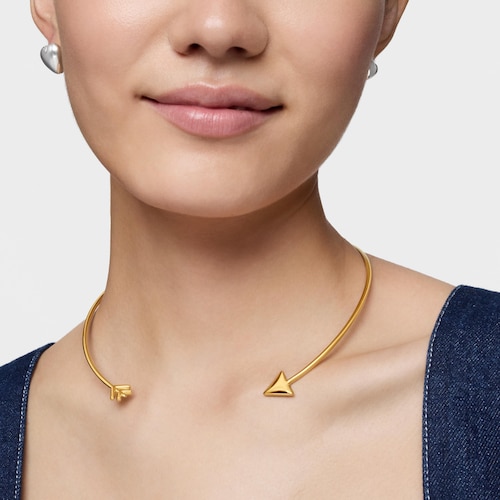 Choker in argento placcato oro 18&nbsp;kt TOUS Flechazo