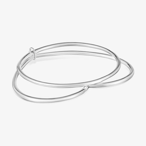 Silver Heart bangle TOUS Straight