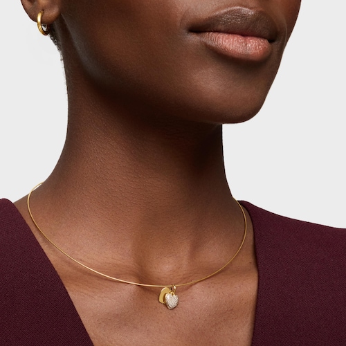 Penjoll d&rsquo;or de 14&nbsp;ct doble cor i diamants TOUS Flechazo