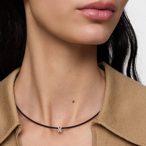 7 mm strieborn&yacute; Pr&iacute;vesok p&iacute;smena X TOUS Mesh Tube 