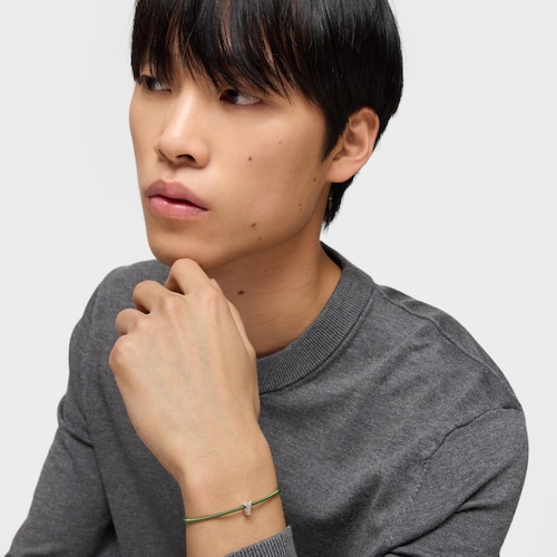 7 mm strieborn&yacute; Pr&iacute;vesok p&iacute;smena Y TOUS Mesh Tube 