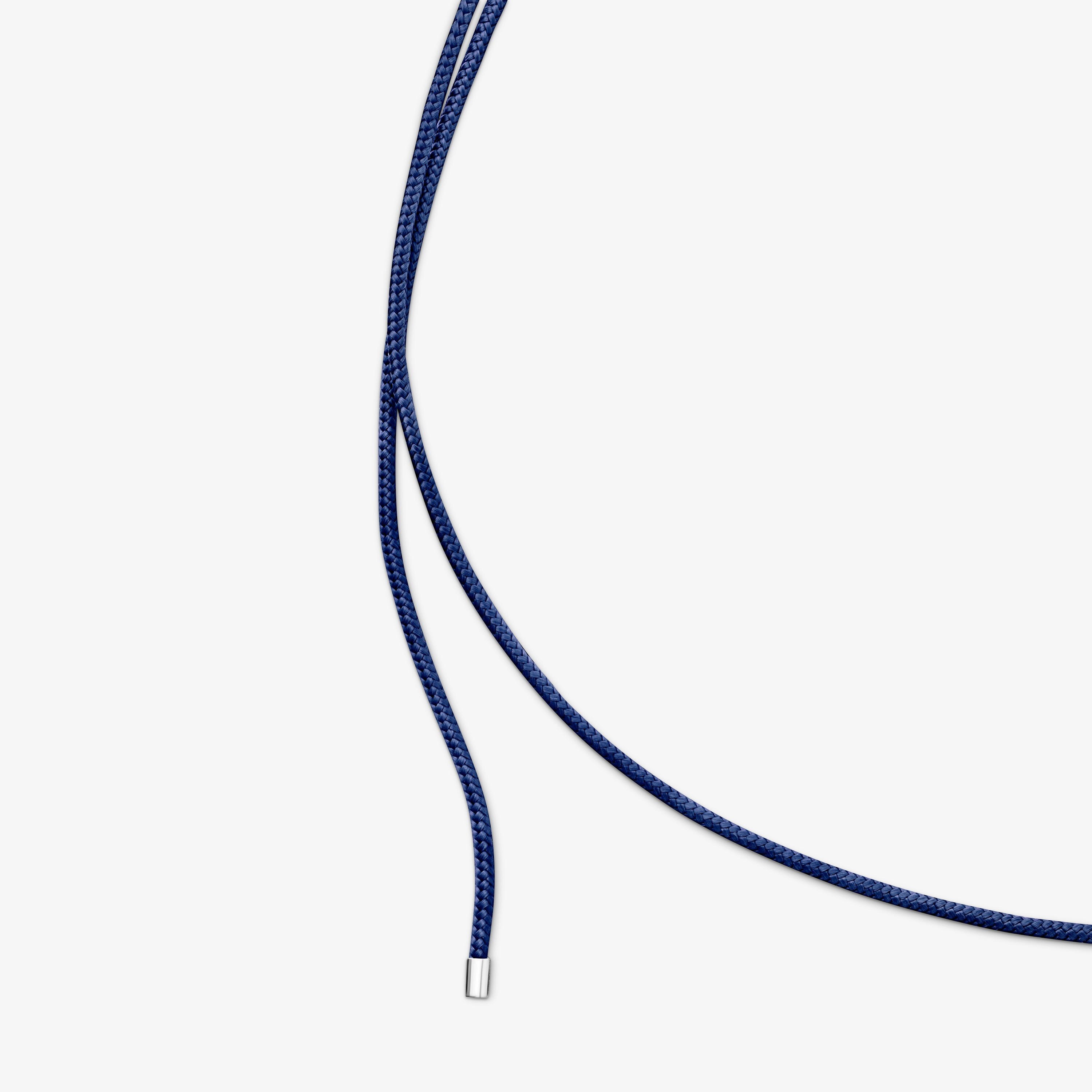 Long blue silver Necklace TOUS Basics