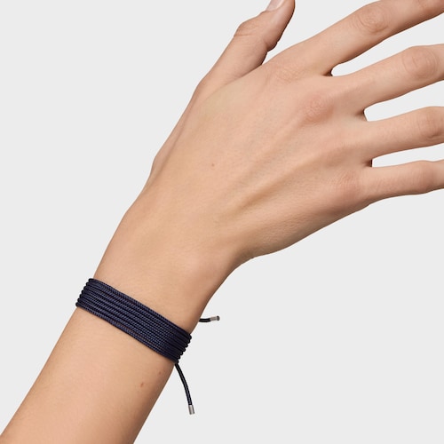 Collana lunga in argento blu TOUS Basics