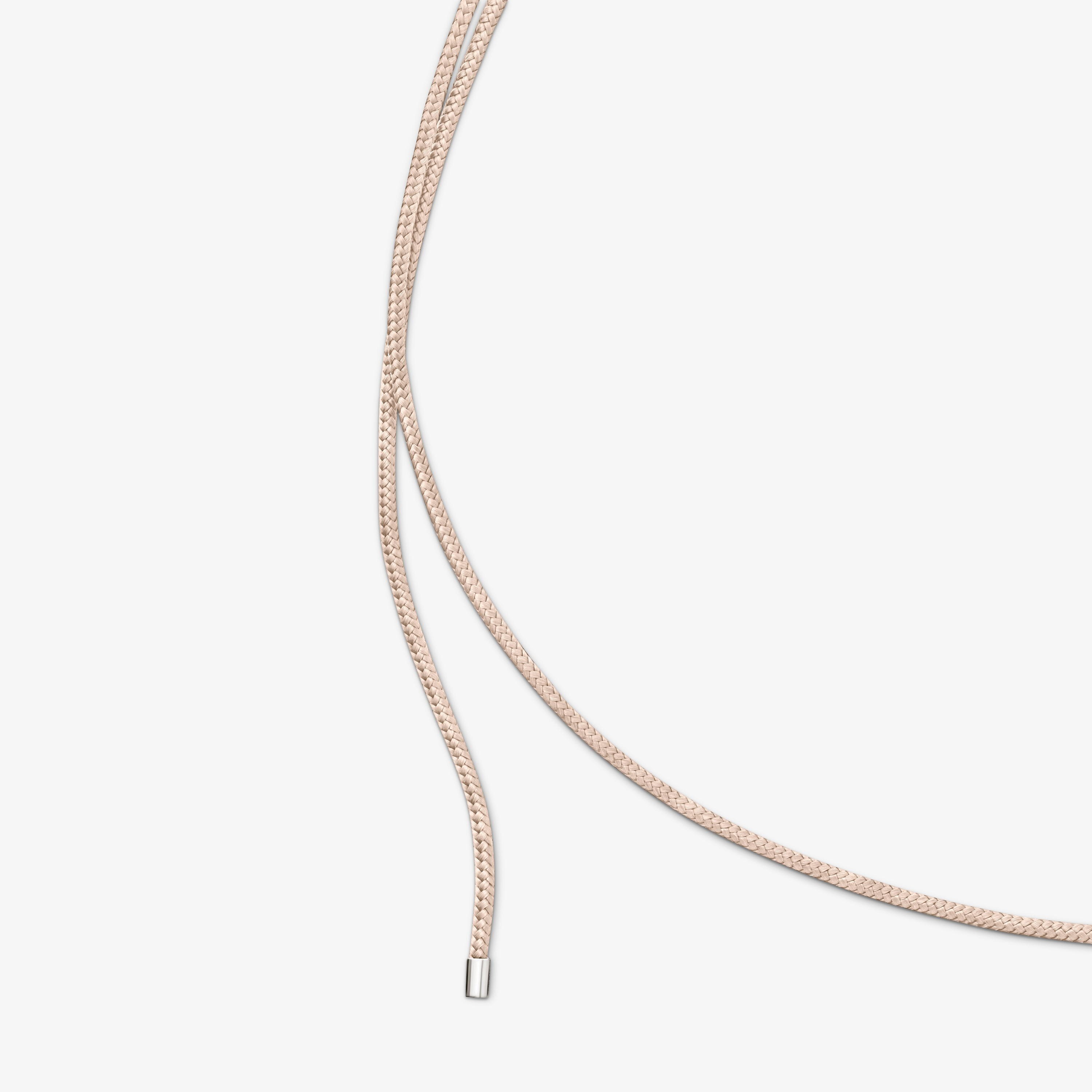 Long beige silver Necklace TOUS Basics