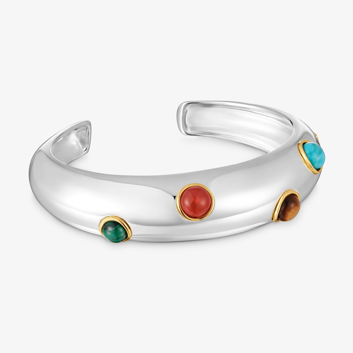 Tous - Pulsera Esclava Bicolor Y Gemas Warm - Multi