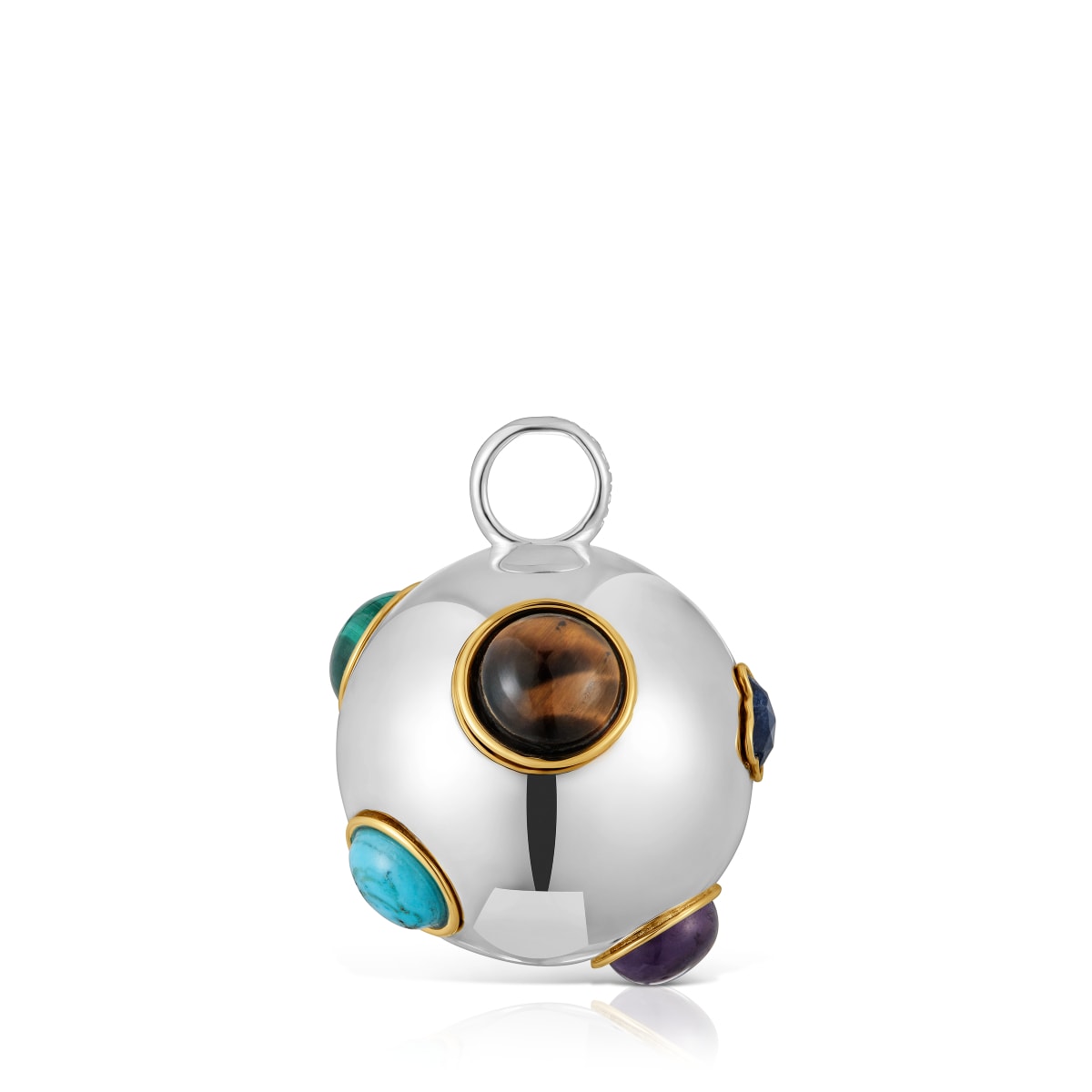 Tous - Colgante Bicolor Y Gemas Warm - Multi