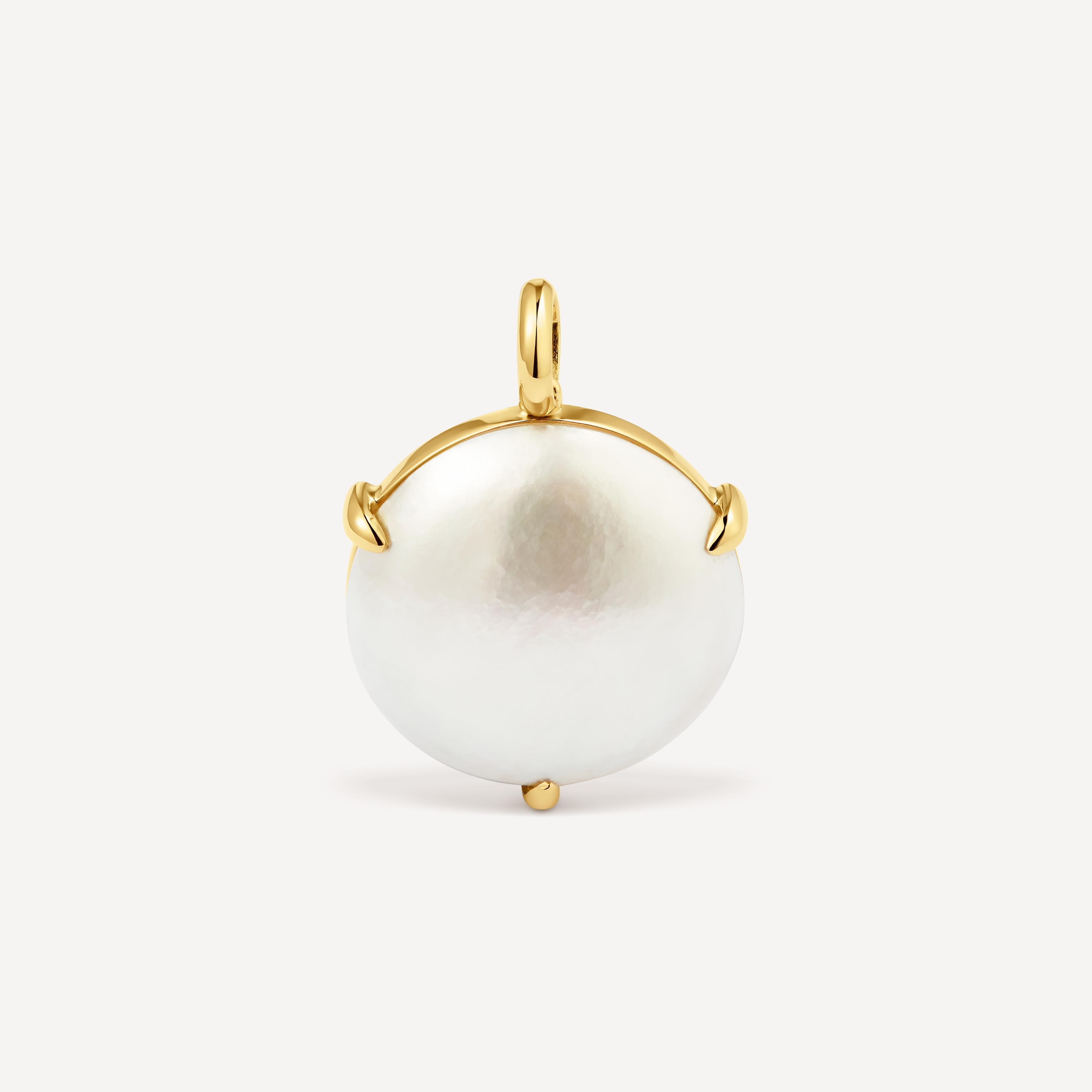 Gold Pendant with cultured saltwater pearl TOUS ATELIER