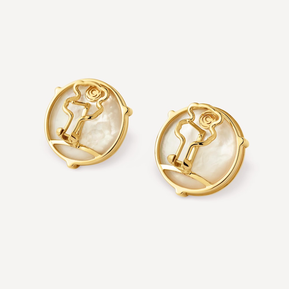 Pendientes de oro y perla cultivada de agua salada TOUS ATELIER