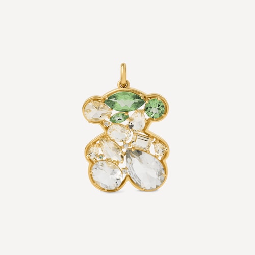 Penjoll os d&rsquo;or amb gemmes TOUS ATELIER