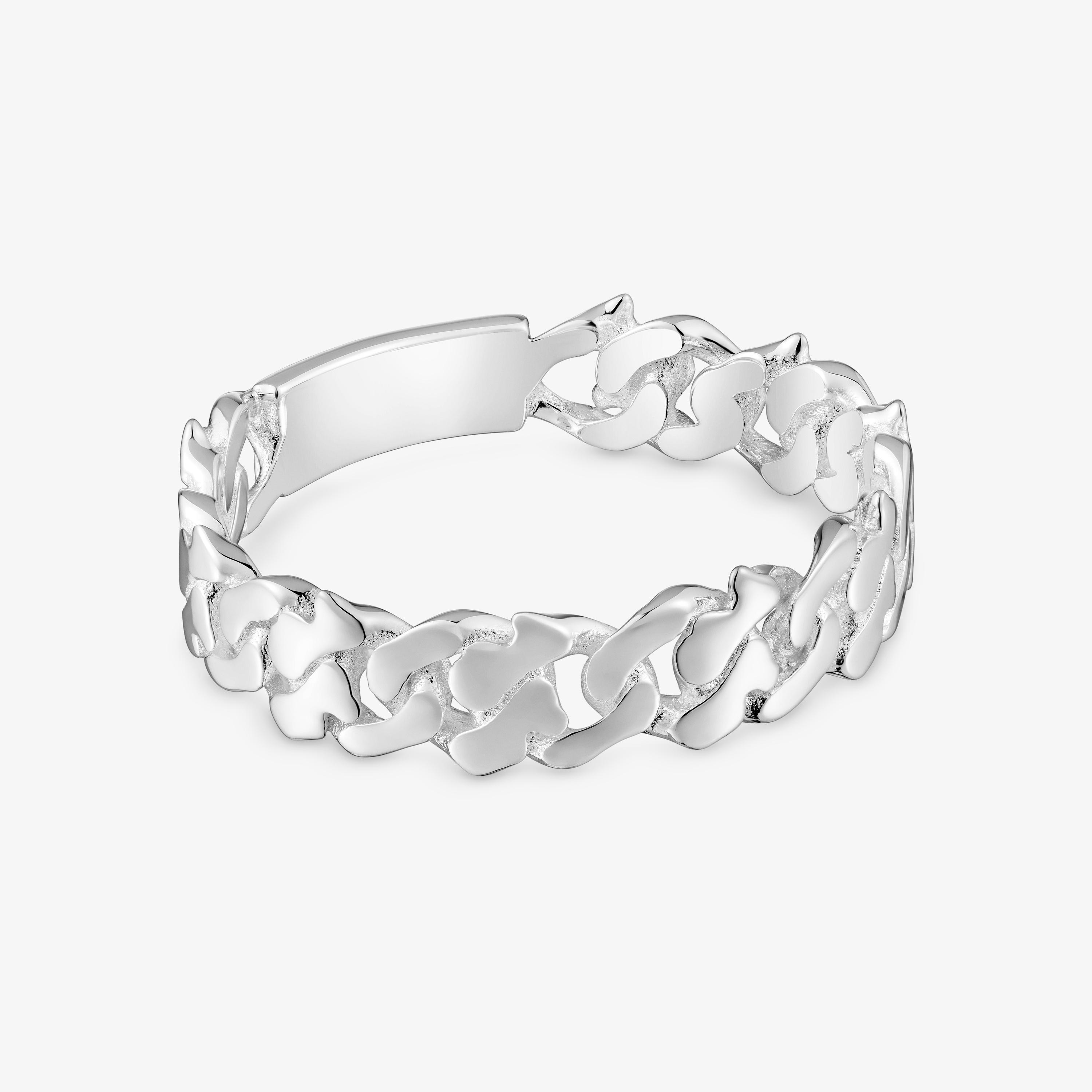 mm silver Ring TOUS Bear’s Chain