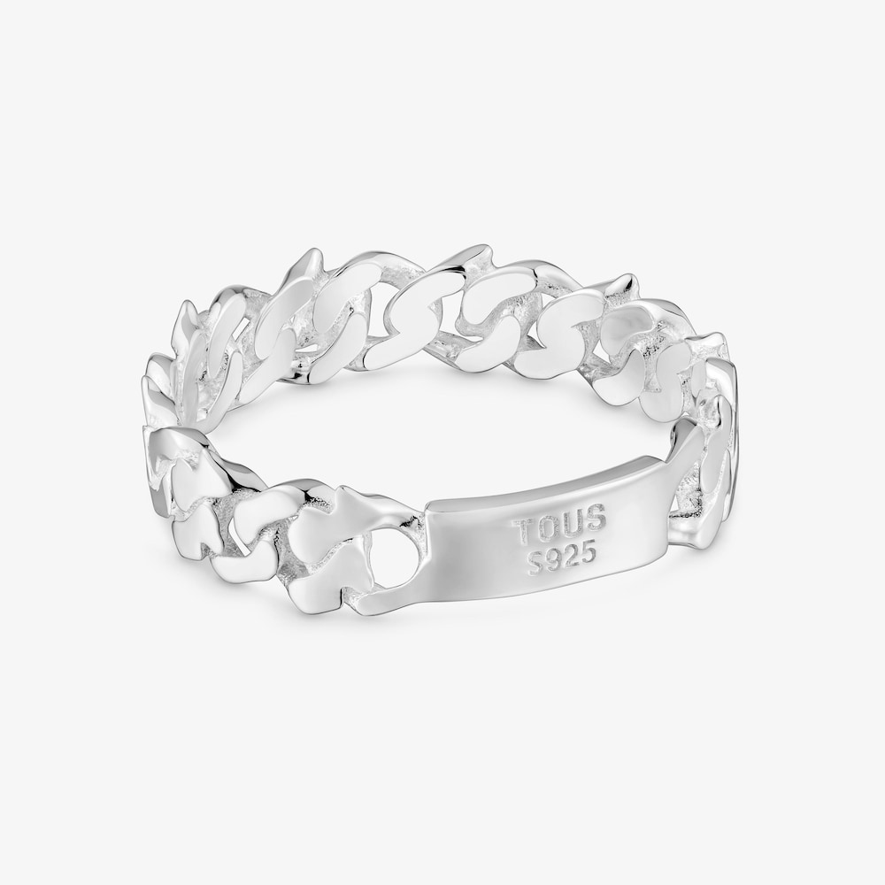 Anillo de plata 5 mm Bear's Chain