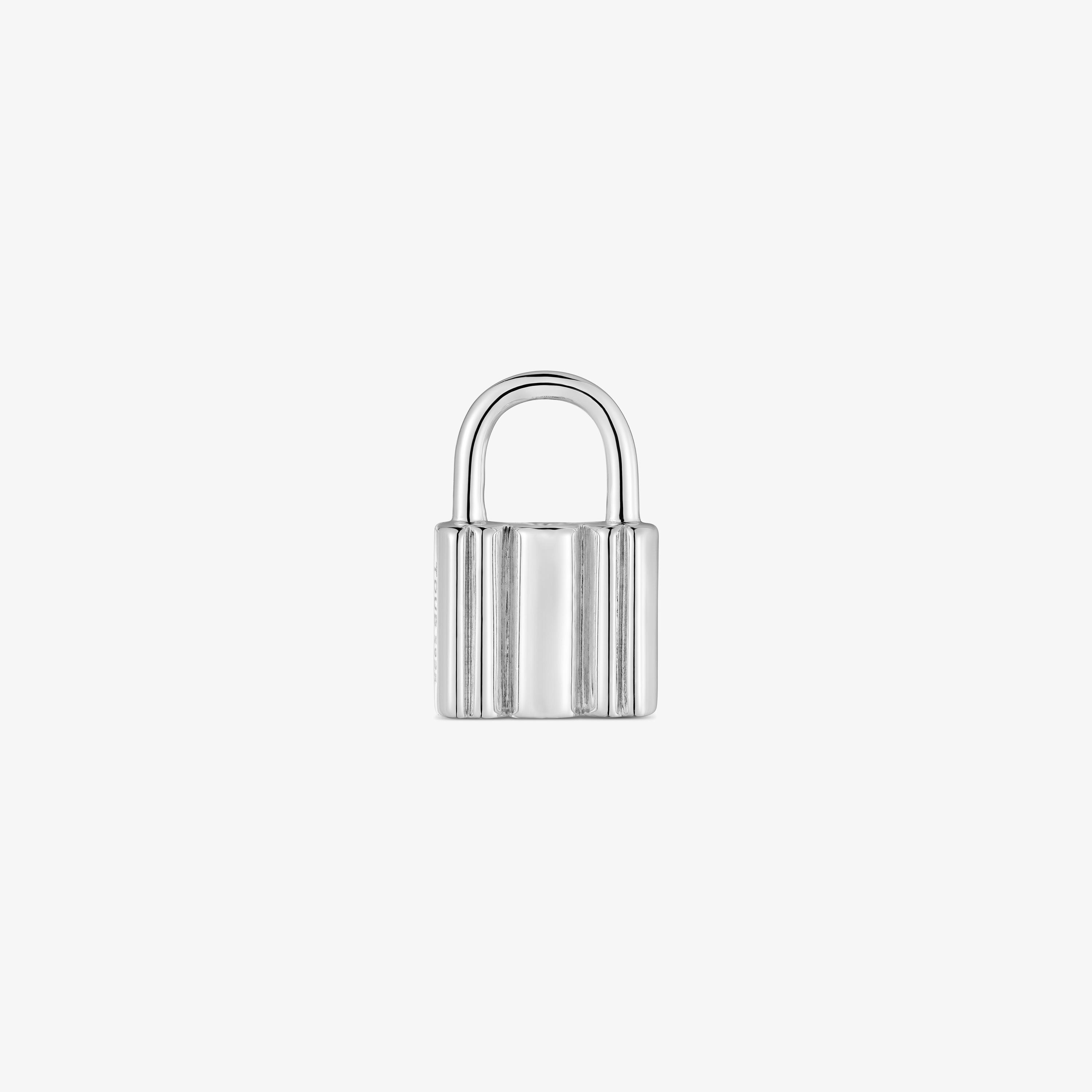 Silver padlock motif Pendant TOUS Mom