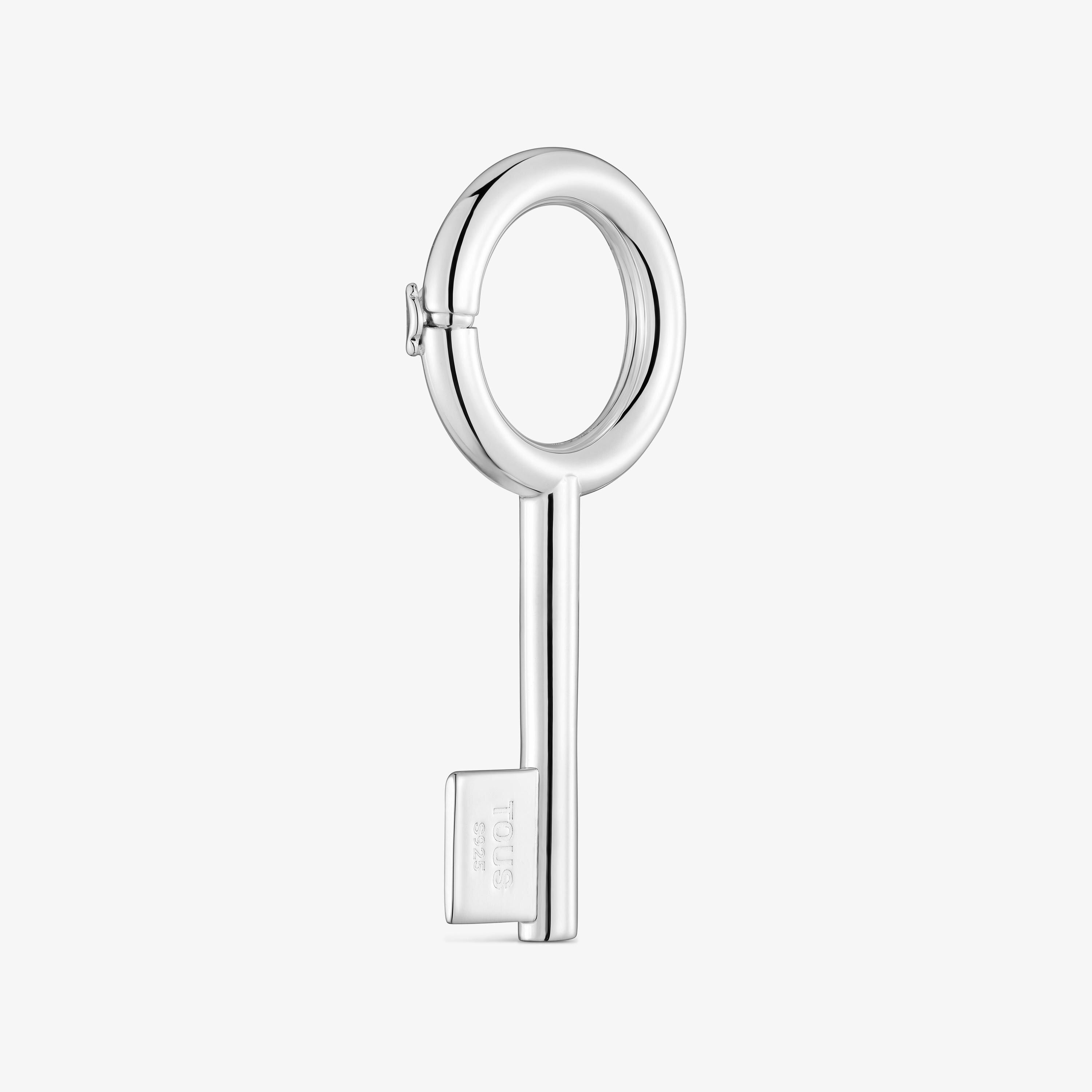 mm silver key motif Pendant TOUS Unlock