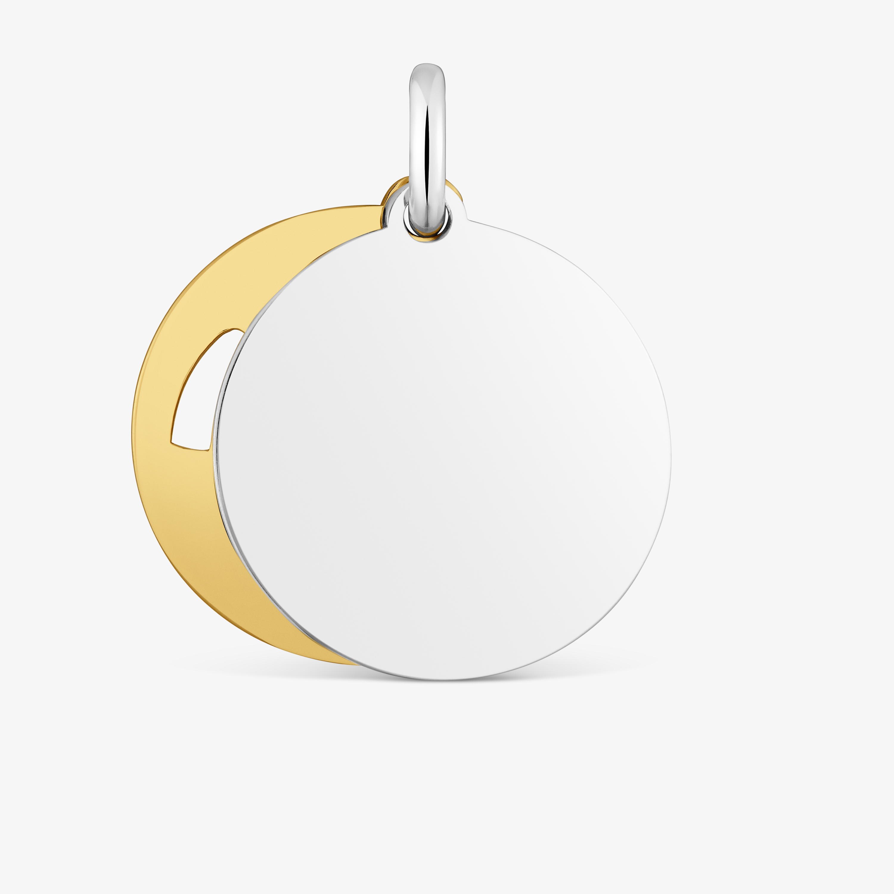 Two-tone Medallion pendant TOUS Mom