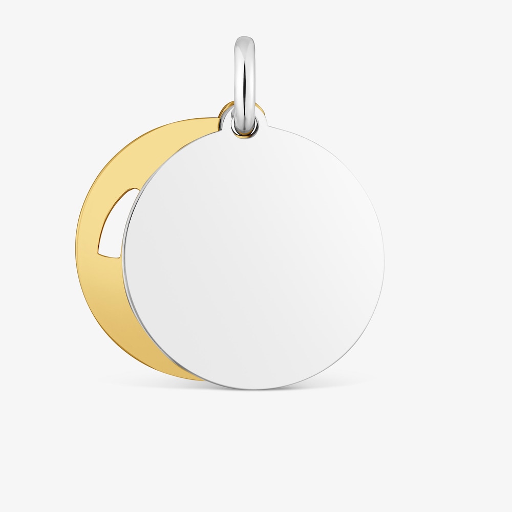 Dije medalla bicolor TOUS Mom