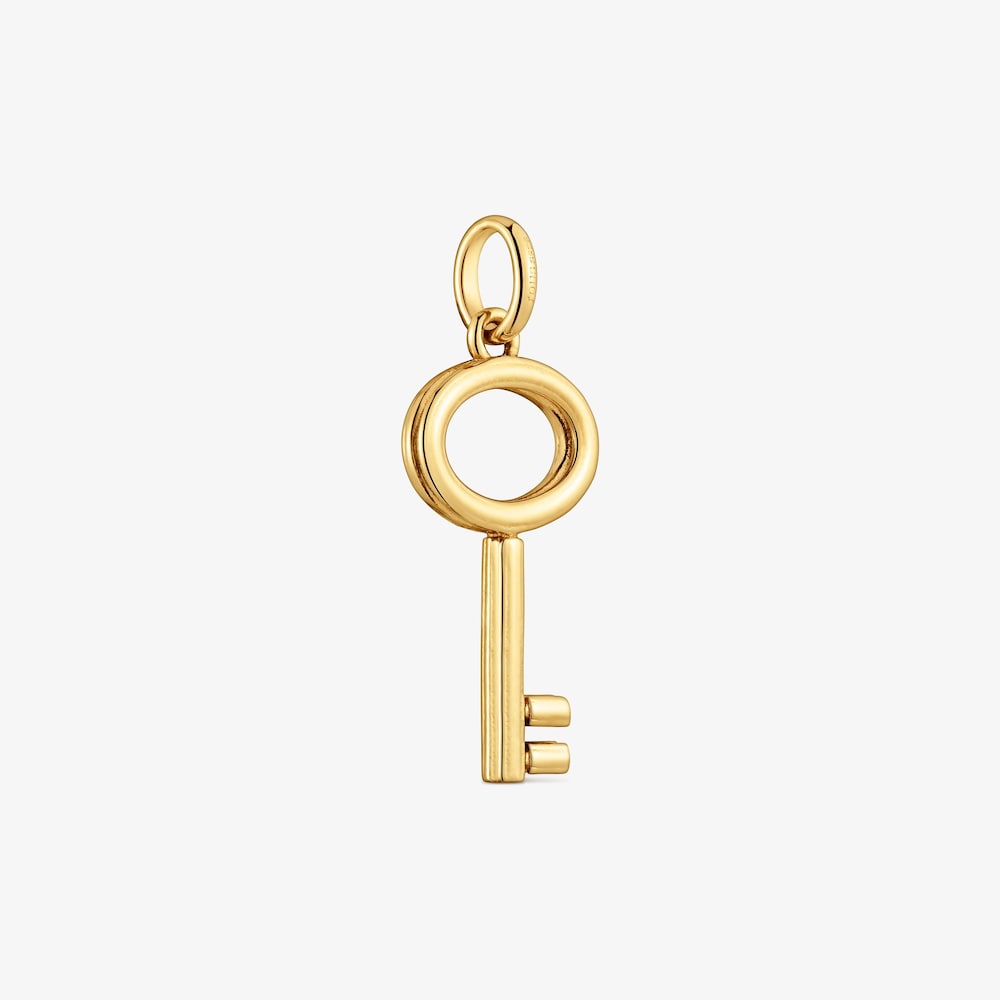 27&nbsp;mm Pendant with 18K gold vermeil and key motif TOUS Unlock