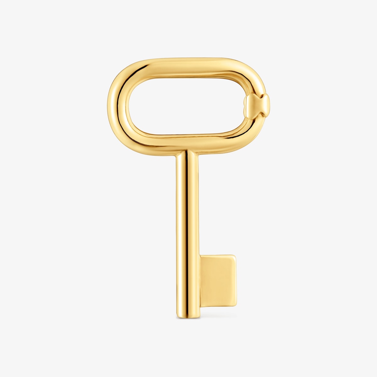 Tous - Colgante Con Baño De Oro 18 Kt Sobre Plata Motivo Llave 32 Mm Tous Unlock - Dorado