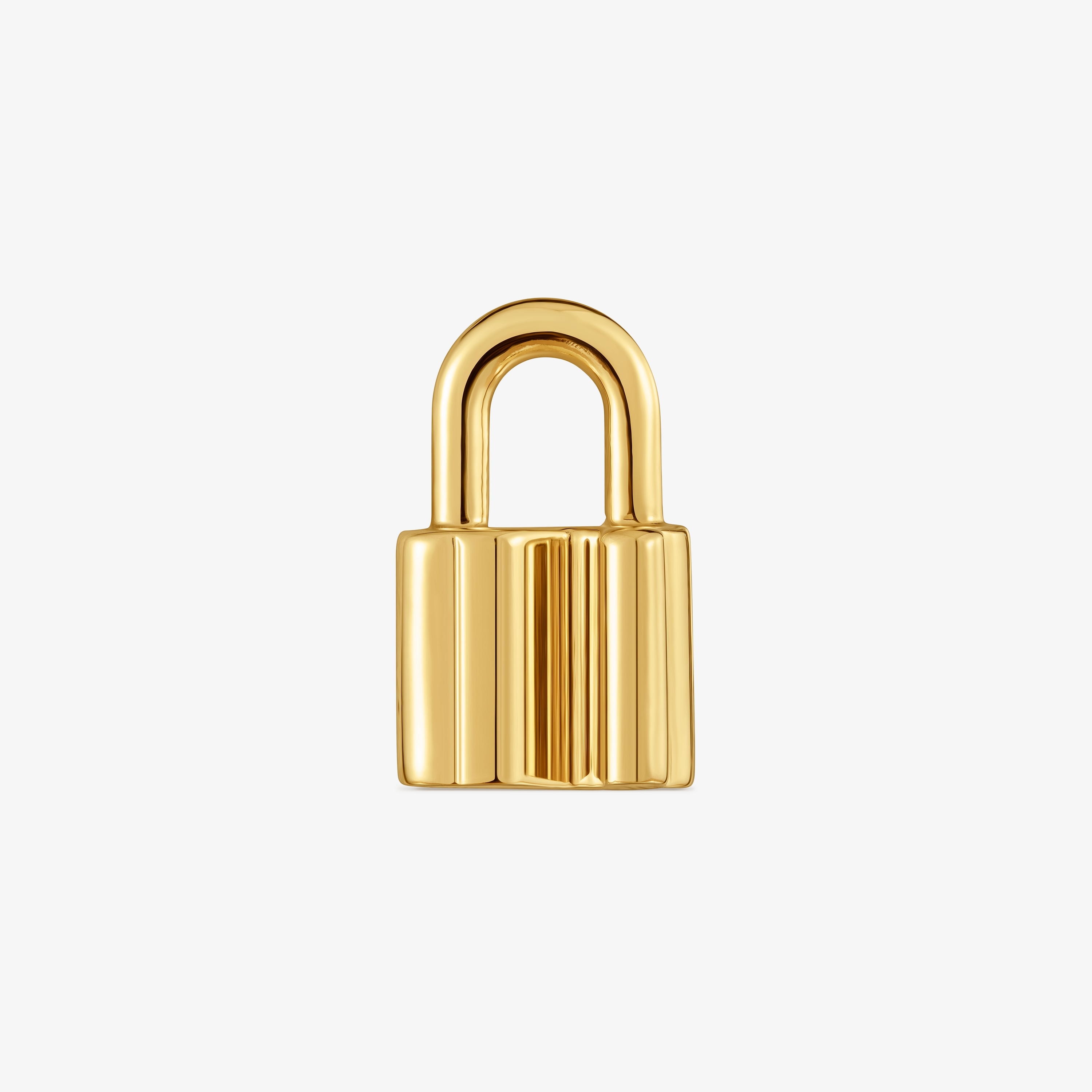 mm two-tone bear padlock motif Pendant TOUS Unlock