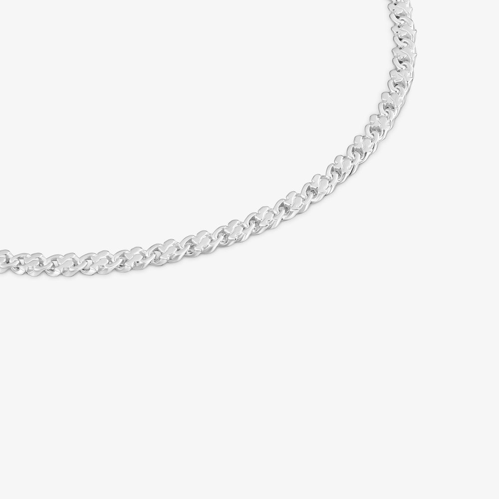 Collar cadena corto de plata 9 mm Bear's Chain