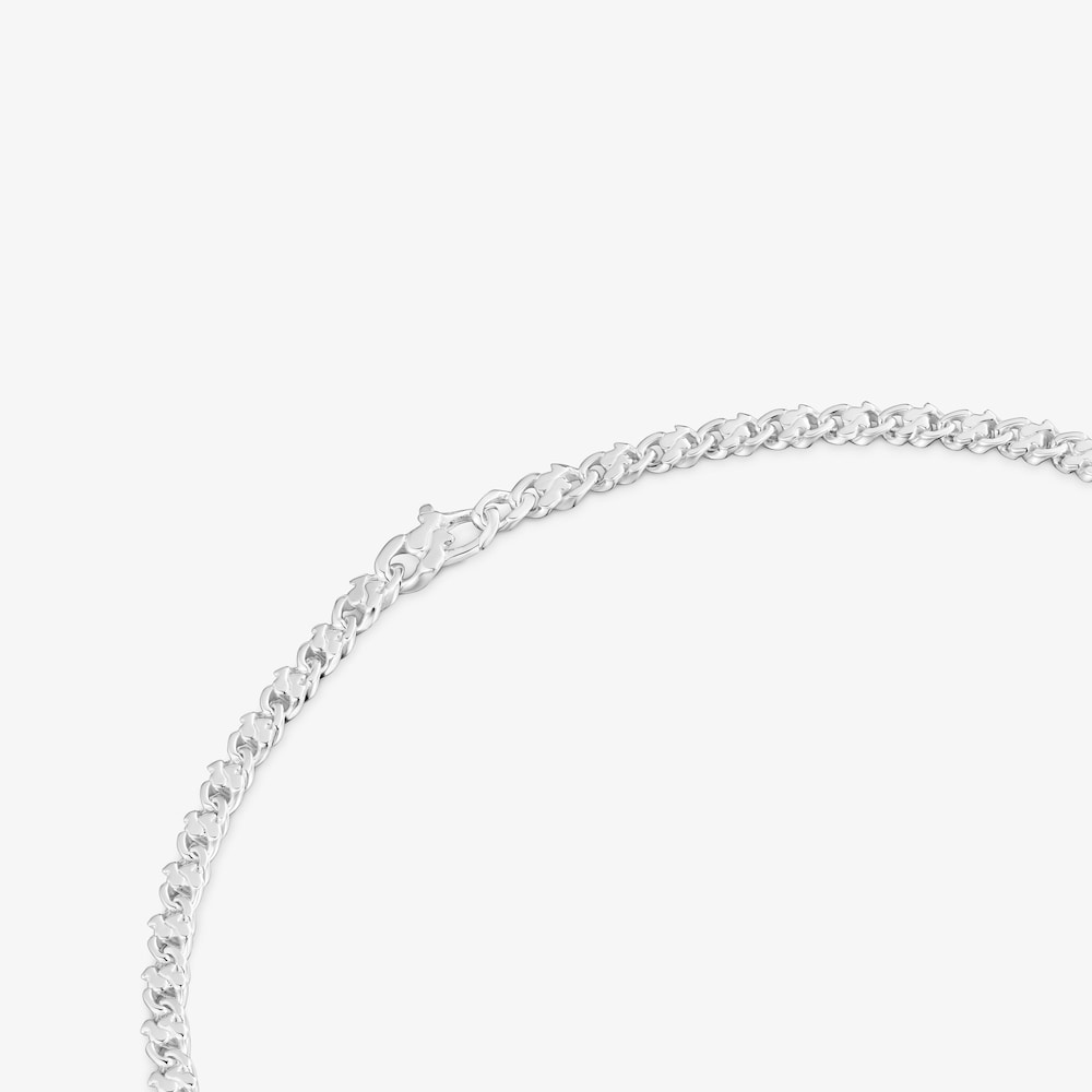 Collar cadena corto de plata 9 mm Bear's Chain