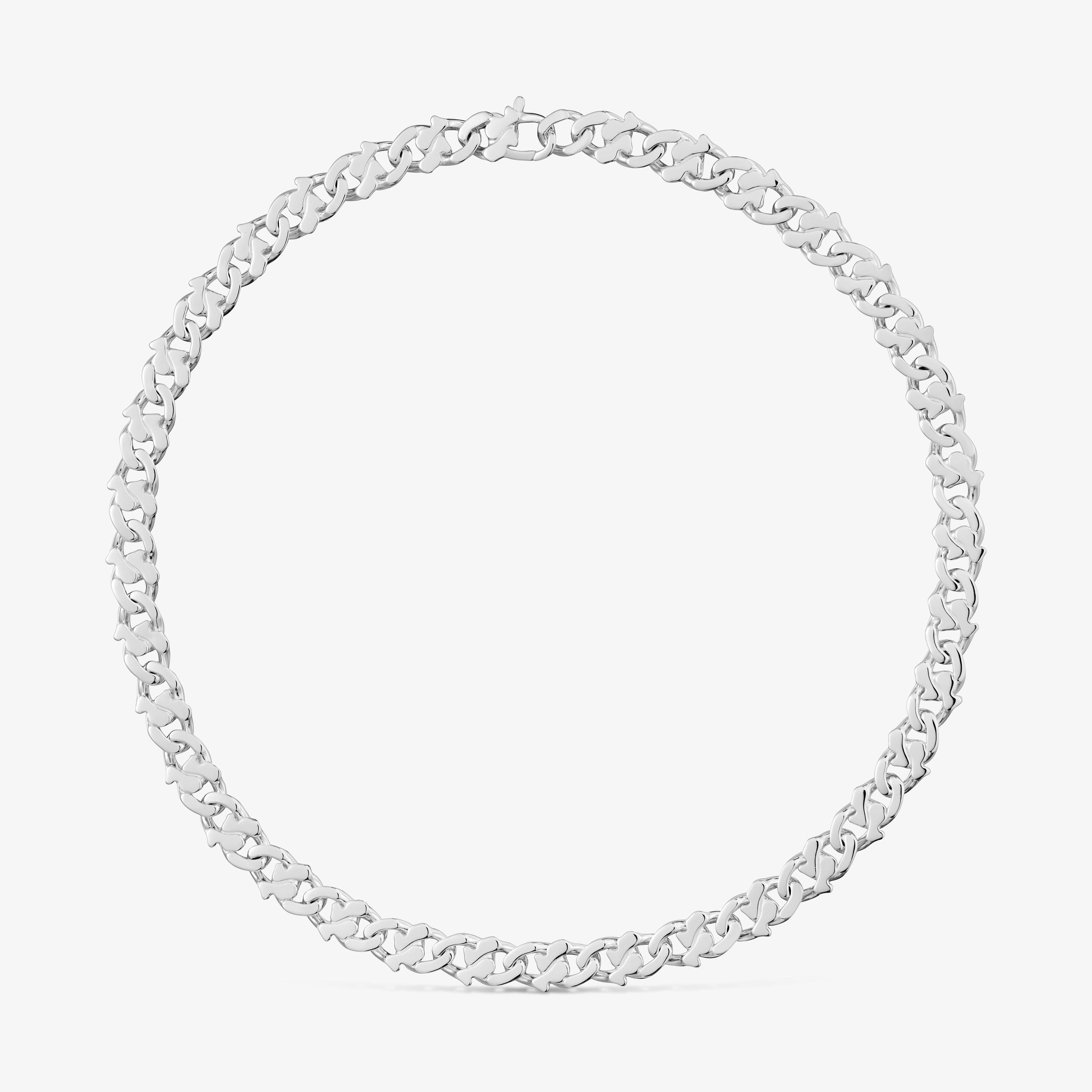 Short 9 mm silver Chain necklace TOUS Bear’s Chain
