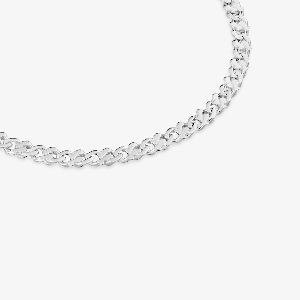 Collar cadena corto de plata 9 mm Bear's Chain