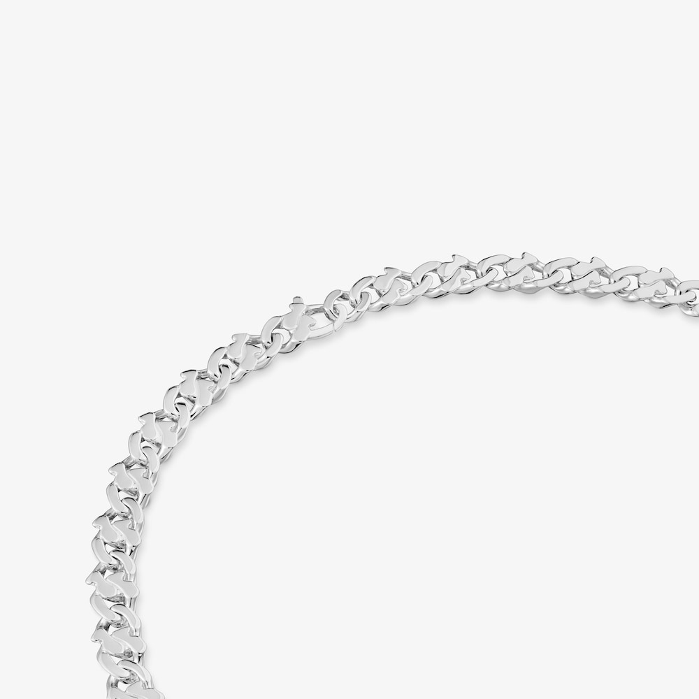 Collar cadena corto de plata 9 mm Bear's Chain