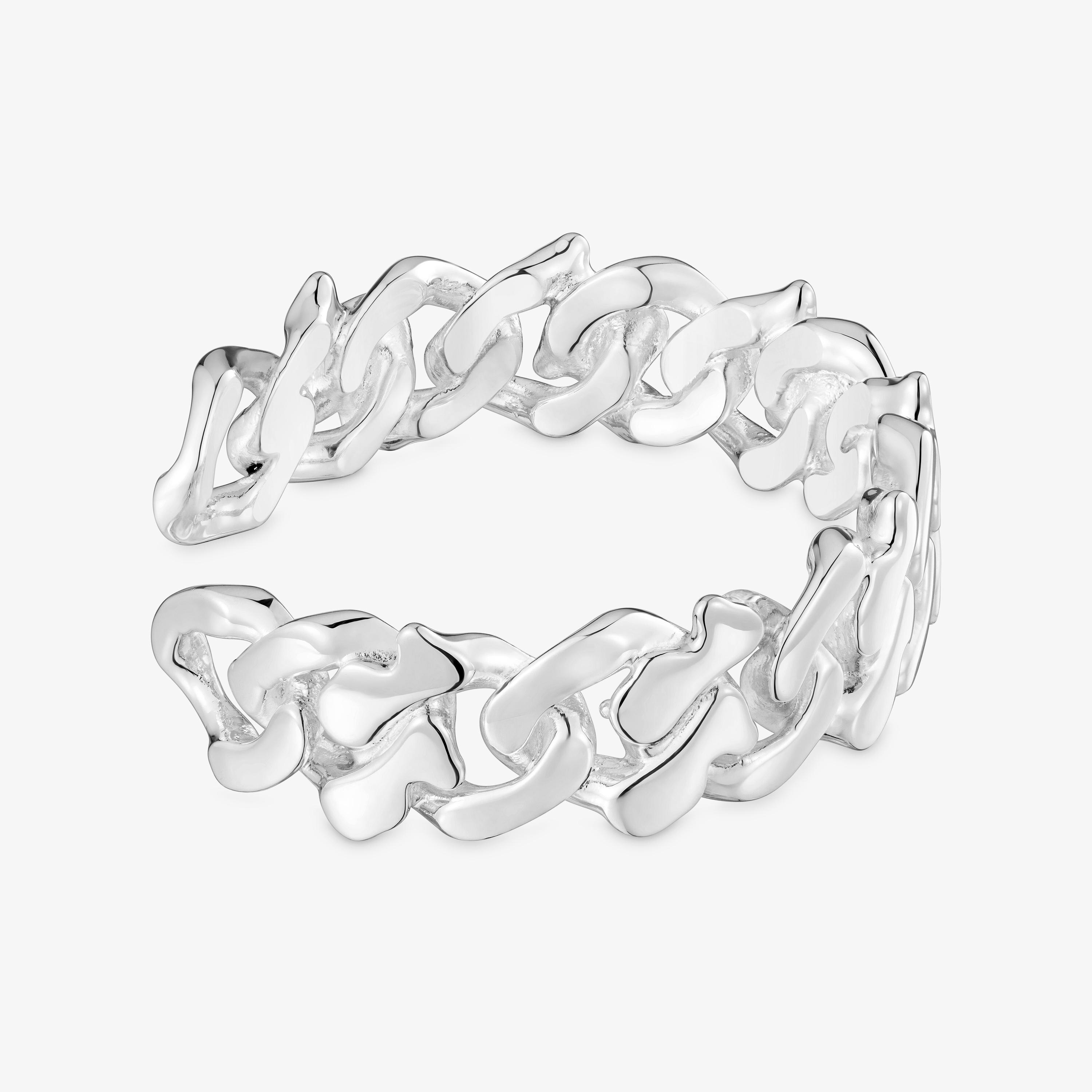 Silver Bangle TOUS Bear’s Chain