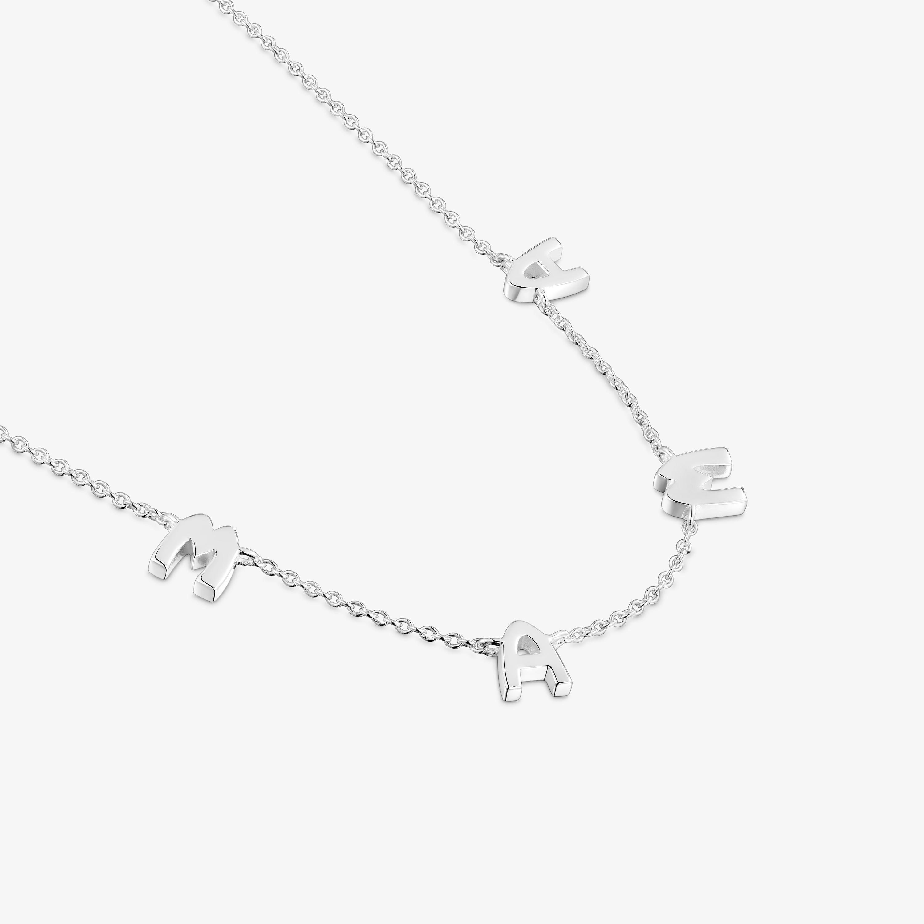 Short silver Necklace with motifs TOUS Mama