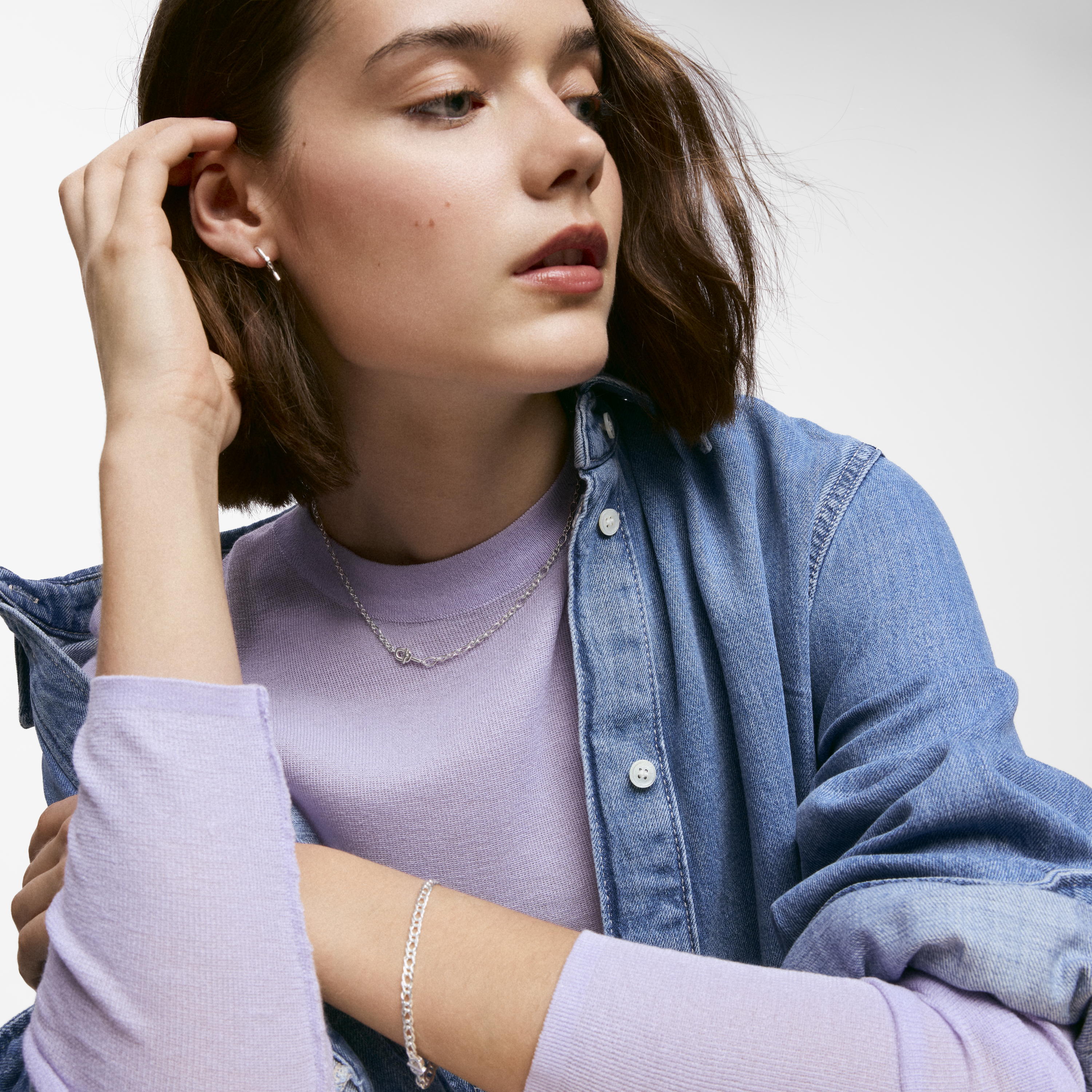 Silver Oval choker TOUS MANIFESTO