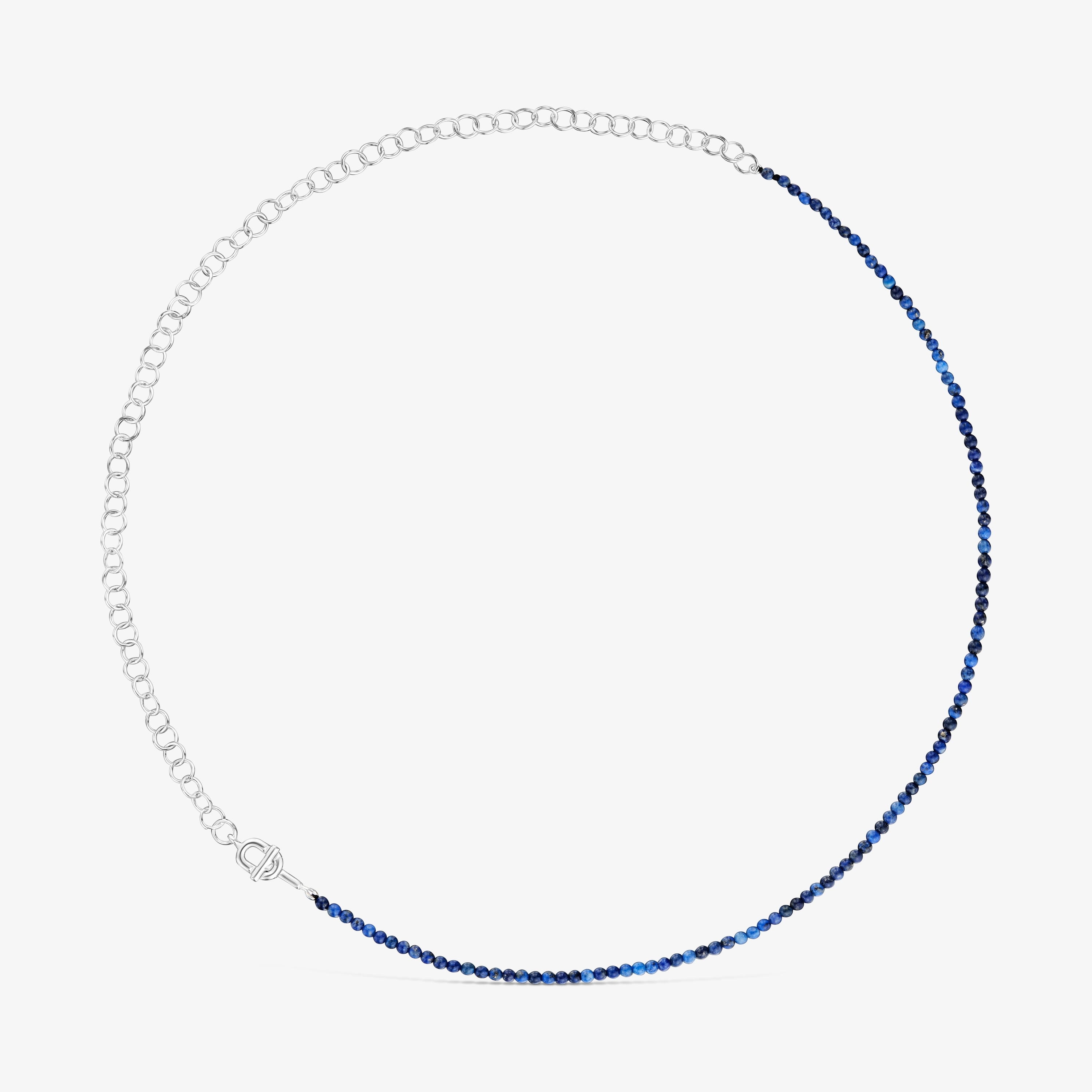 Silver and lapis lazuli Choker TOUS MANIFESTO