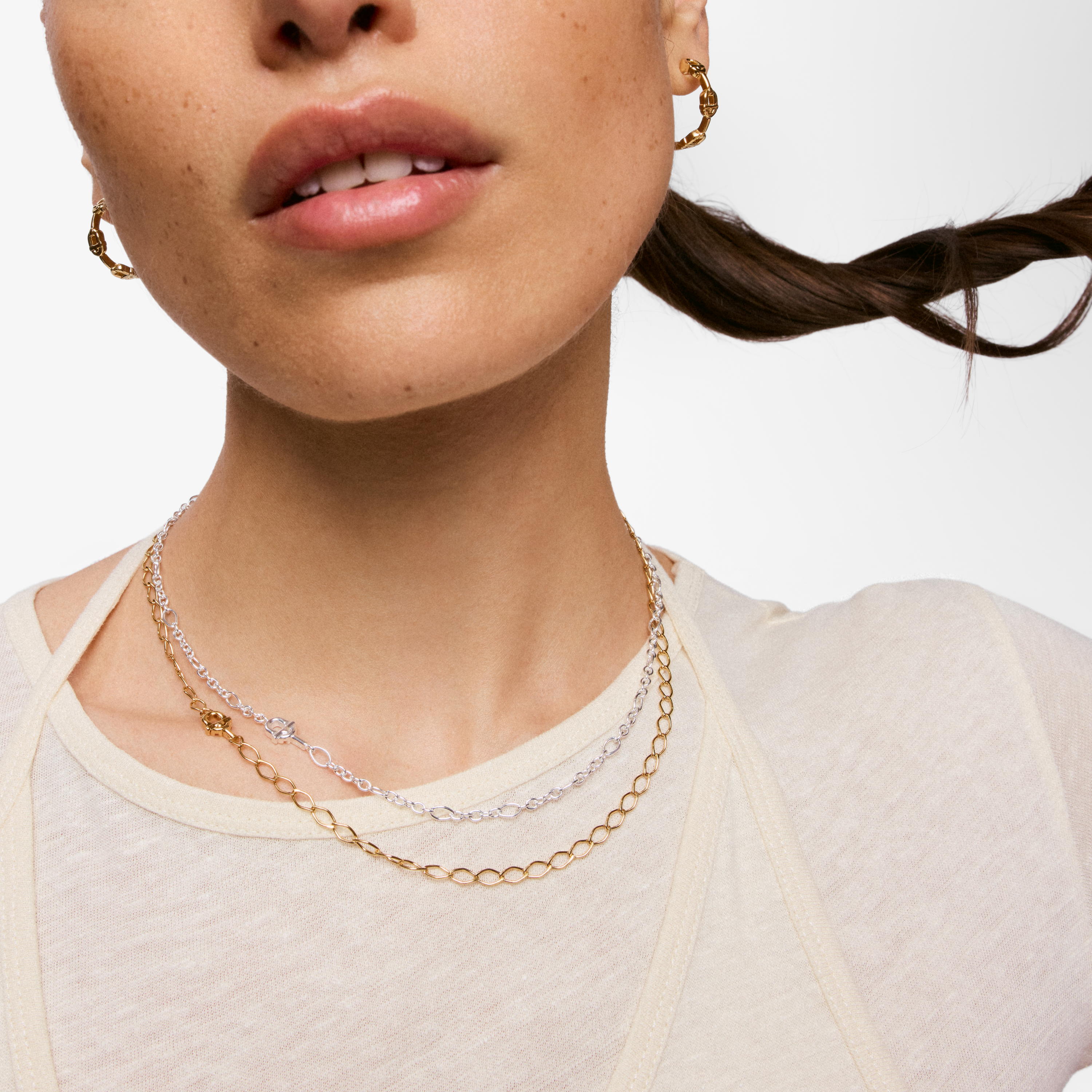 18kt gold vermeil Rhomboid choker TOUS MANIFESTO