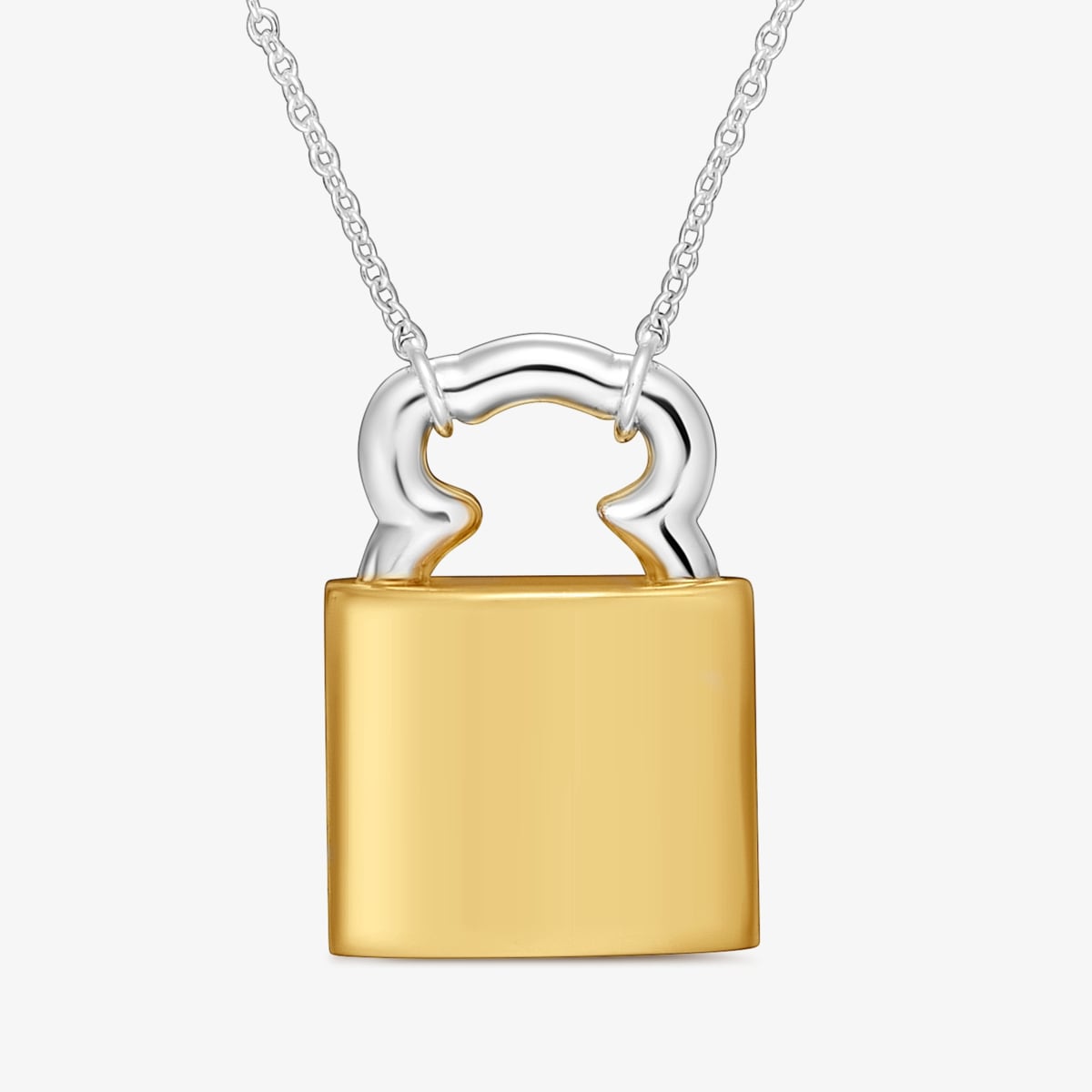 Tous - Collar Bicolor Motivo Oso Candado 23 Mm Tous Unlock - Bicolor