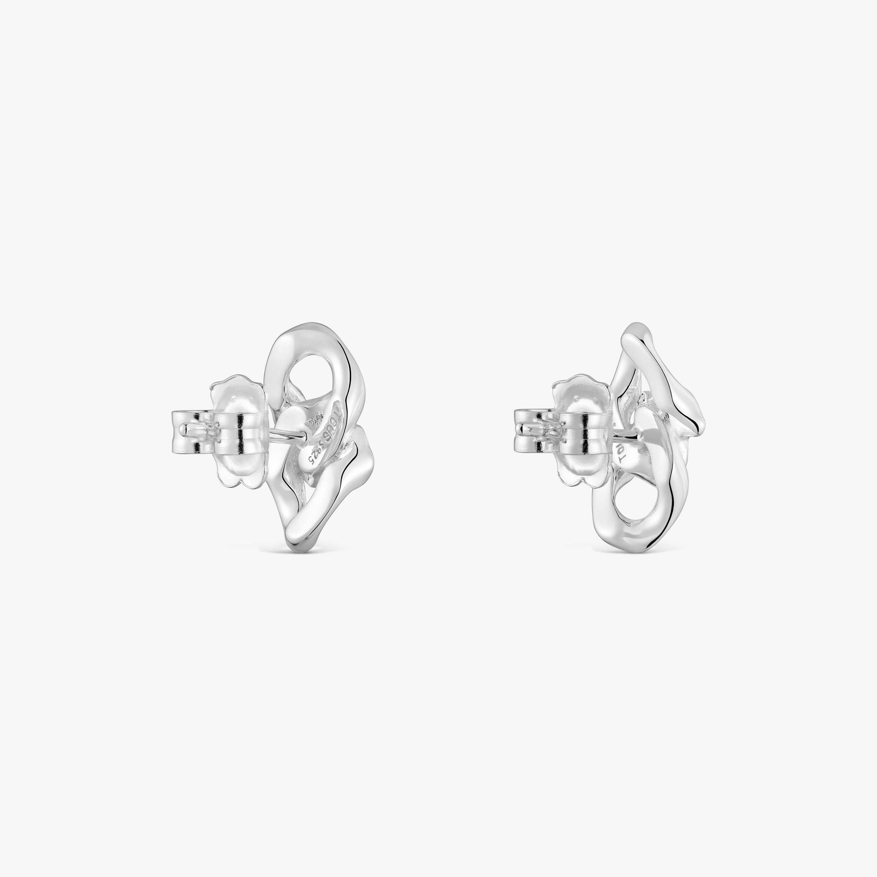 Silver Earrings TOUS Bear’s Chain