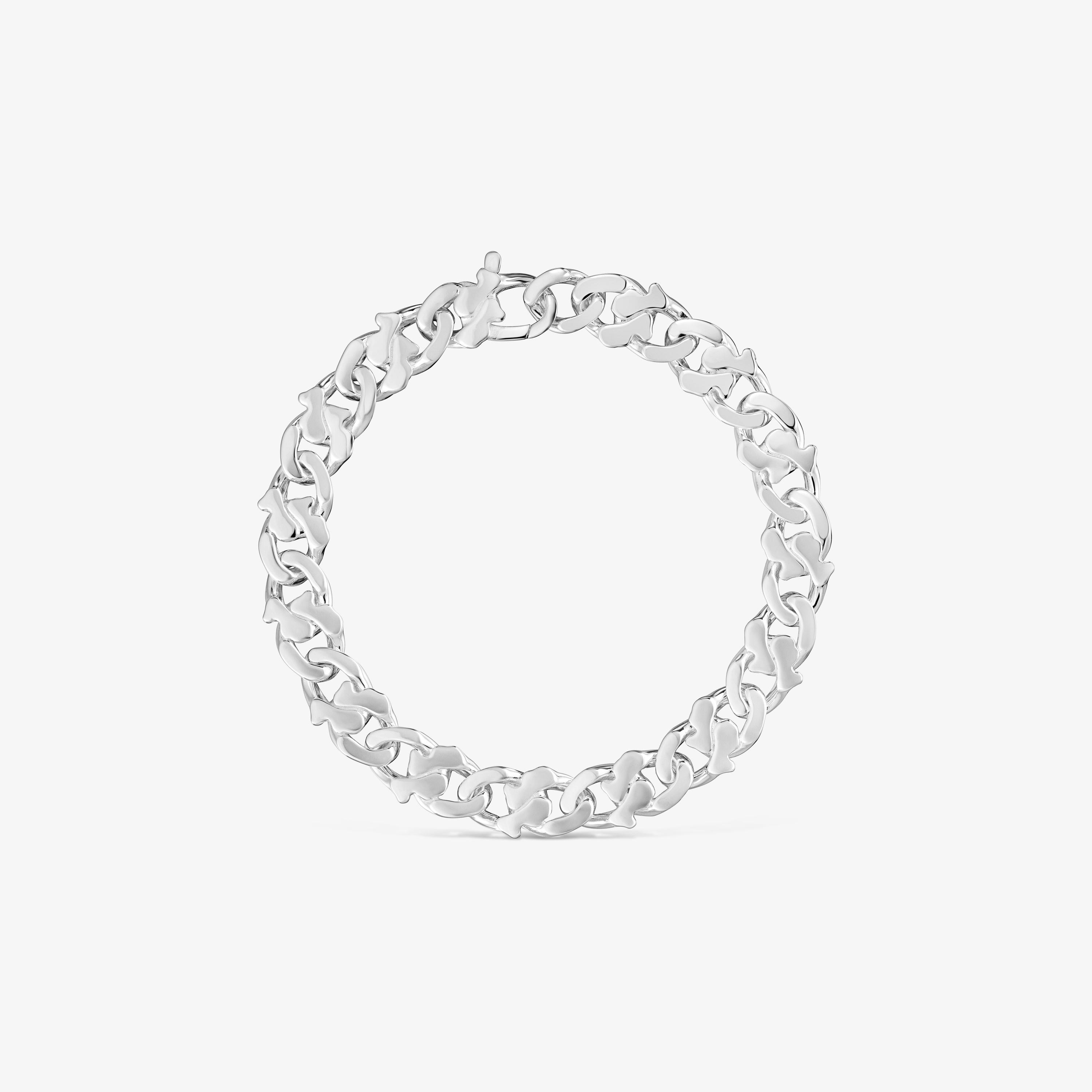 9 mm silver Chain bracelet TOUS Bear's Chain | TOUS