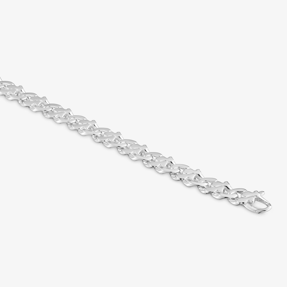 Pulsera cadena de plata 9 mm Bear's Chain