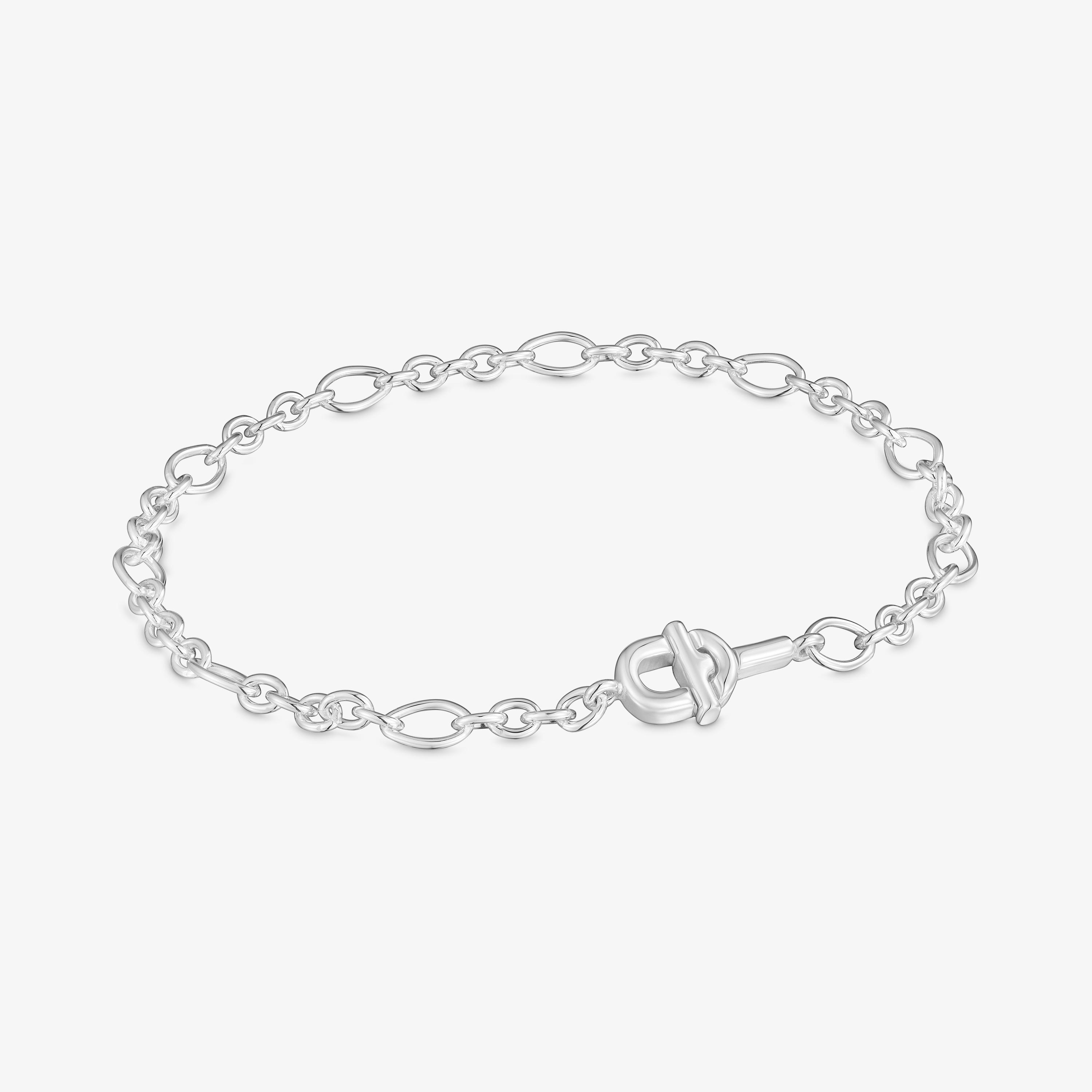 Silver Oval chain bracelet TOUS MANIFESTO