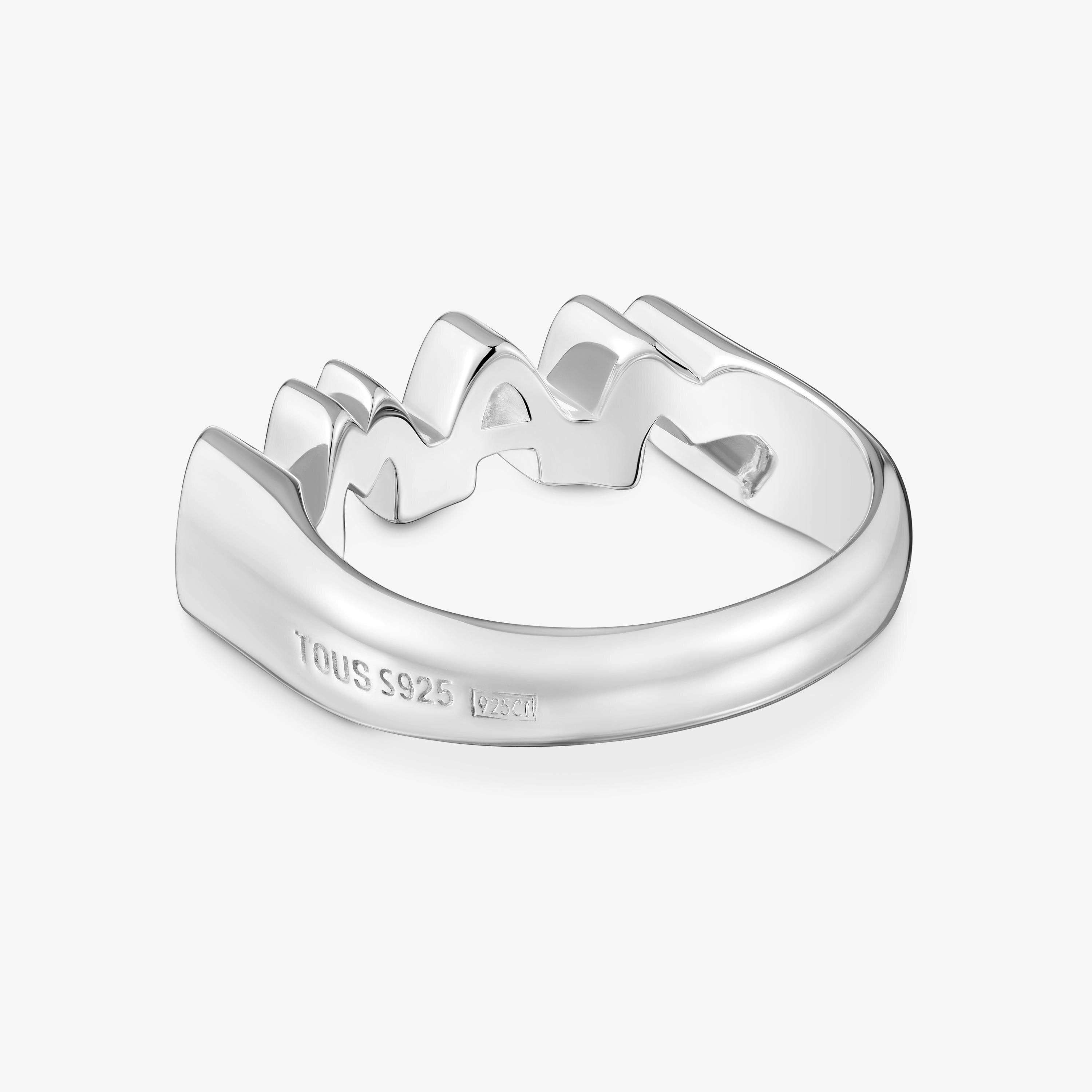 Silver Ring TOUS Mama