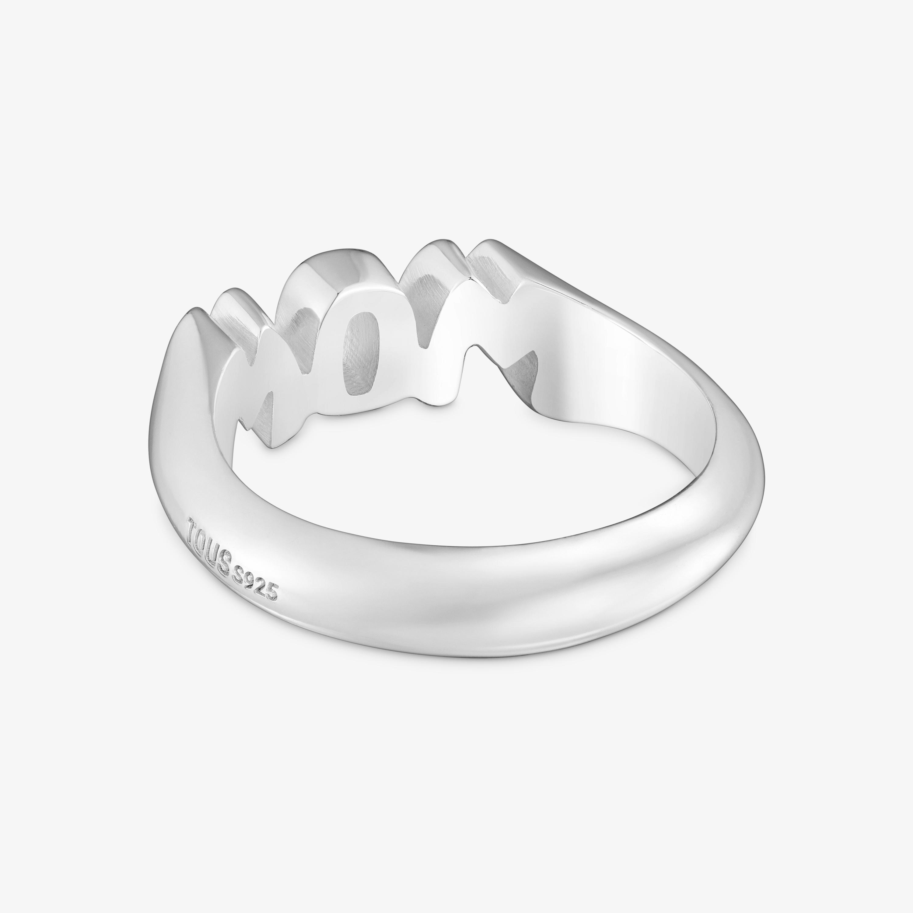 Silver Ring TOUS Mom
