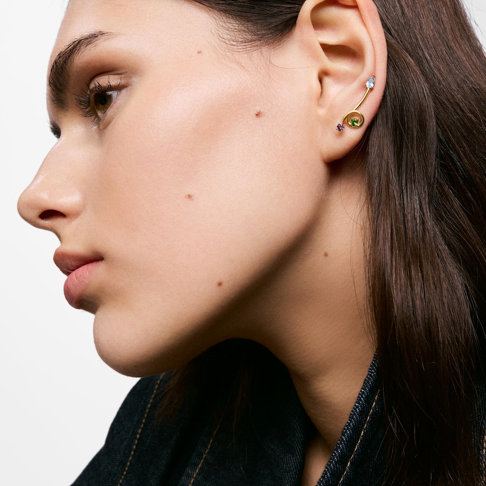 Climber Earring with 18kt gold vermeil and gemstones TOUS Lio 