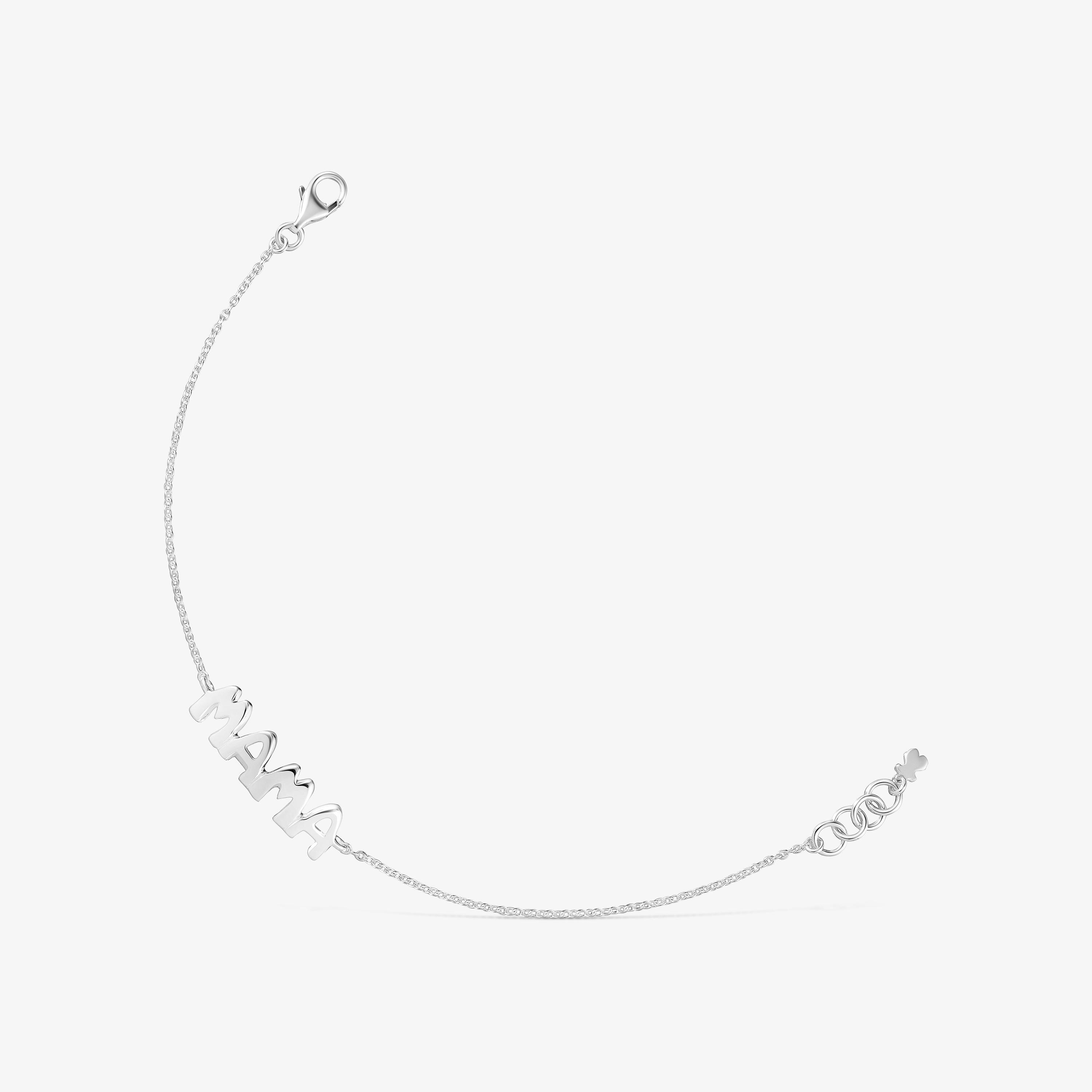 Silver Chain bracelet with motifs TOUS Mama