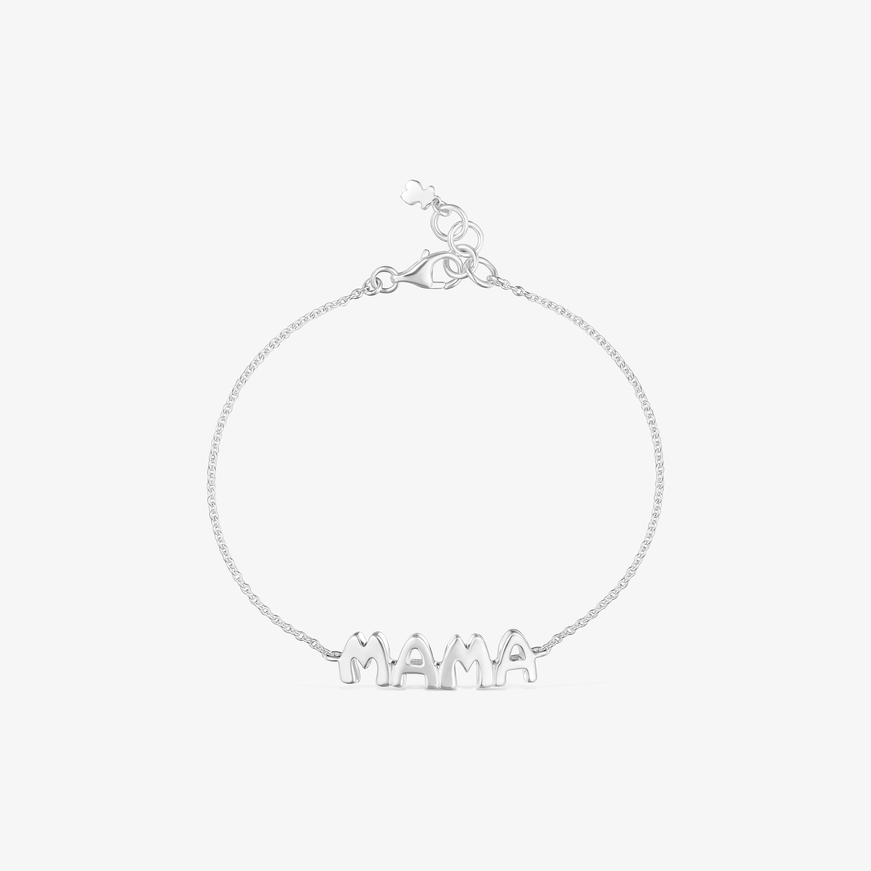 Silver Chain bracelet with motifs TOUS Mama
