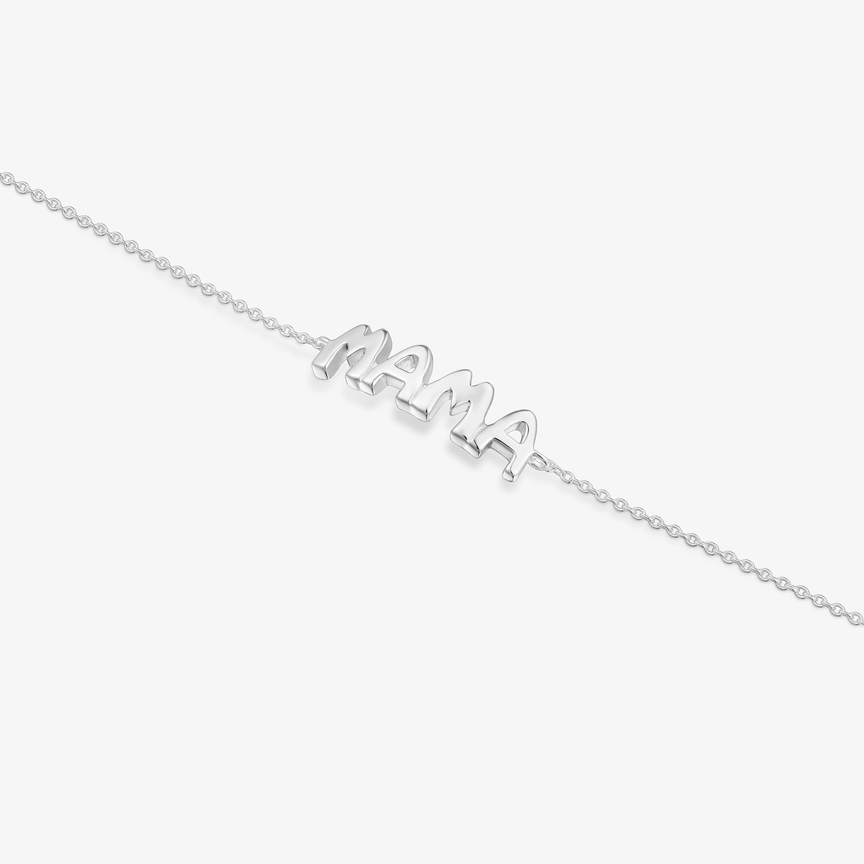 Silver Chain bracelet with motifs TOUS Mama