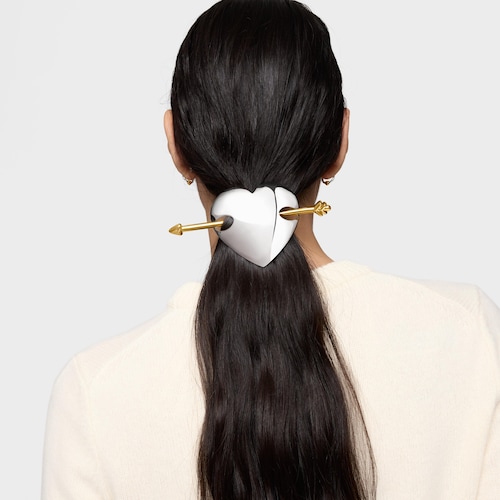 Anstecknadel aus Stahl und goldfarbenem Stahl TOUS Flechazo