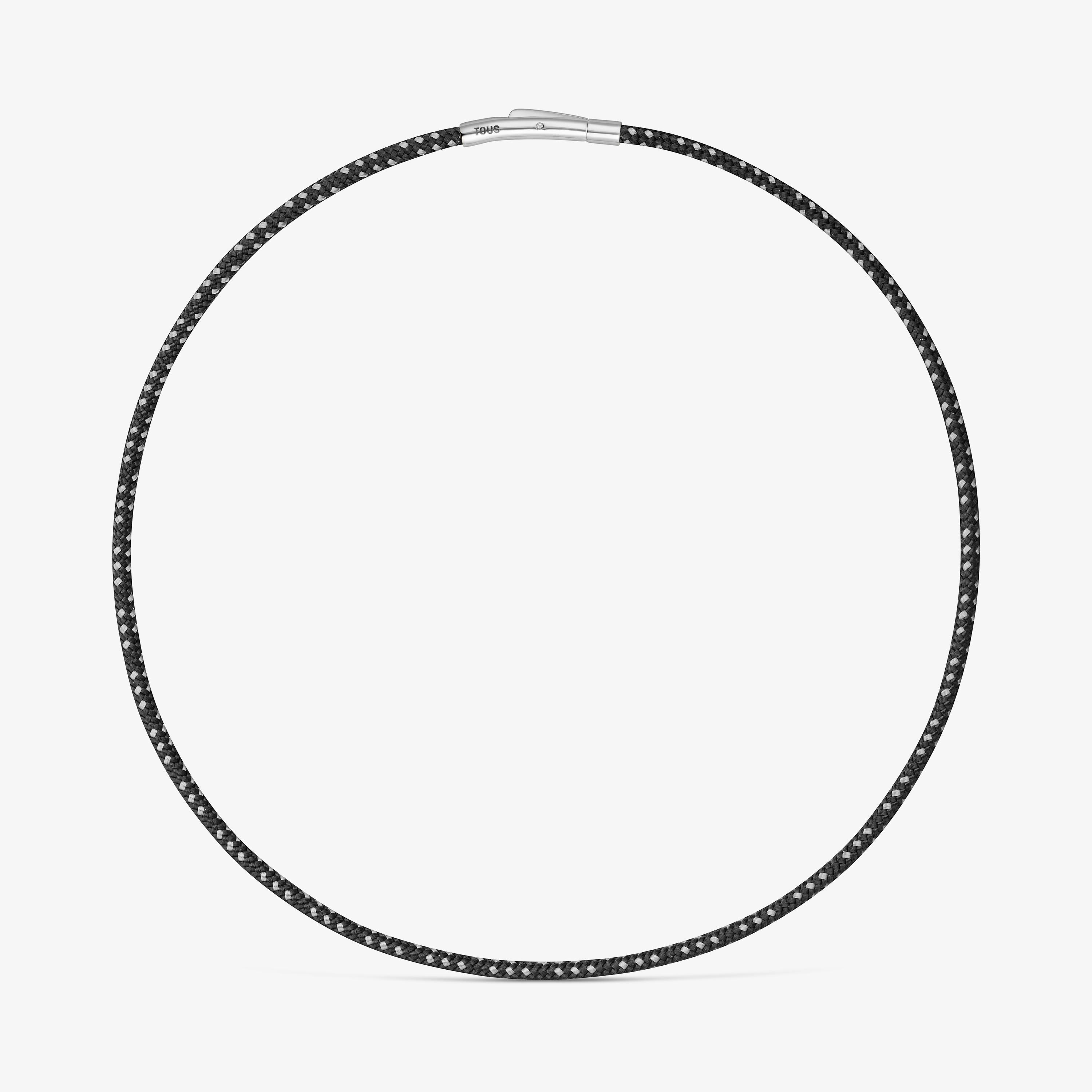 Necklace with cord and steel TOUS Basics